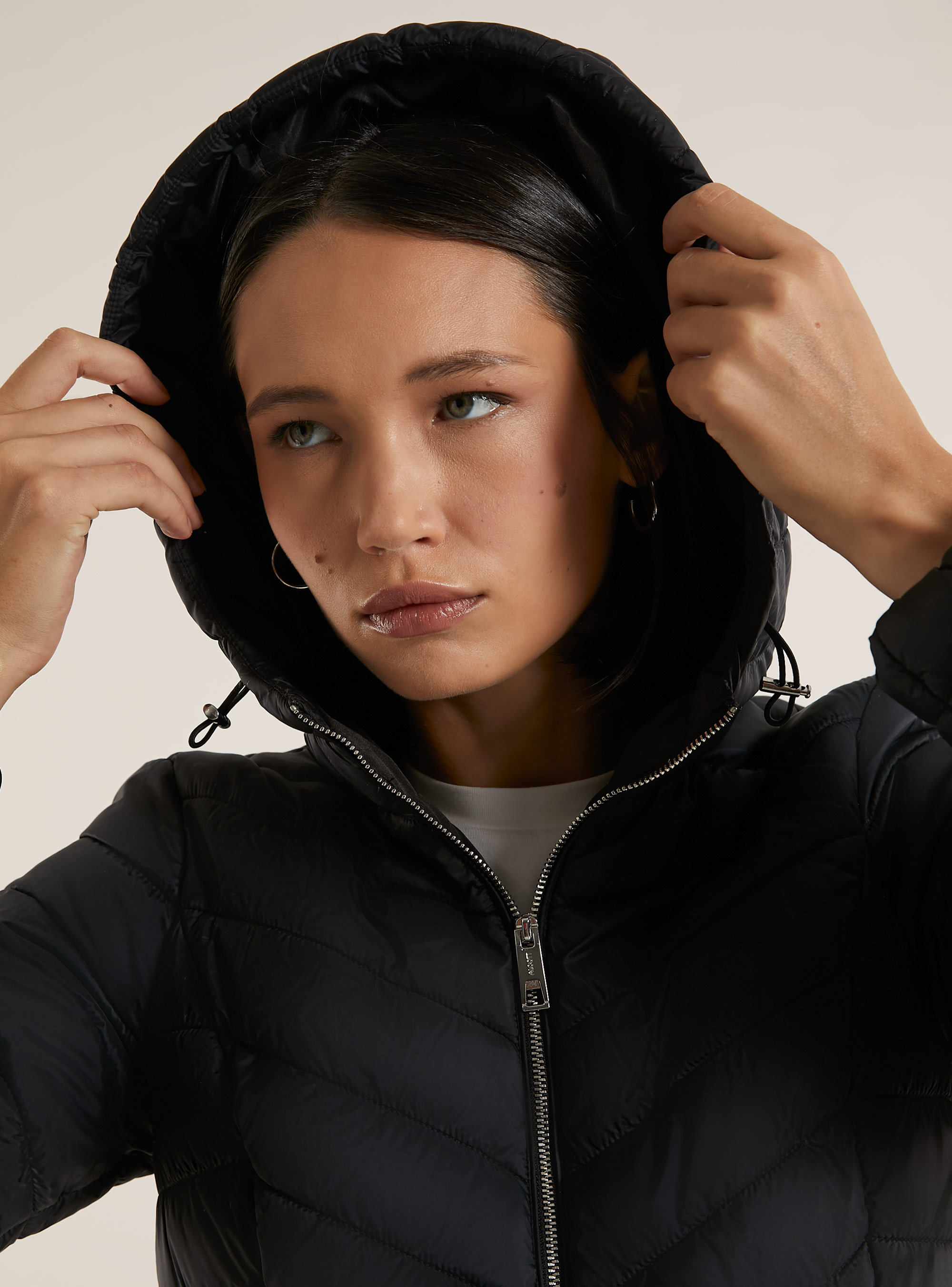 Jacket with recycled padding, BK1 BLACK