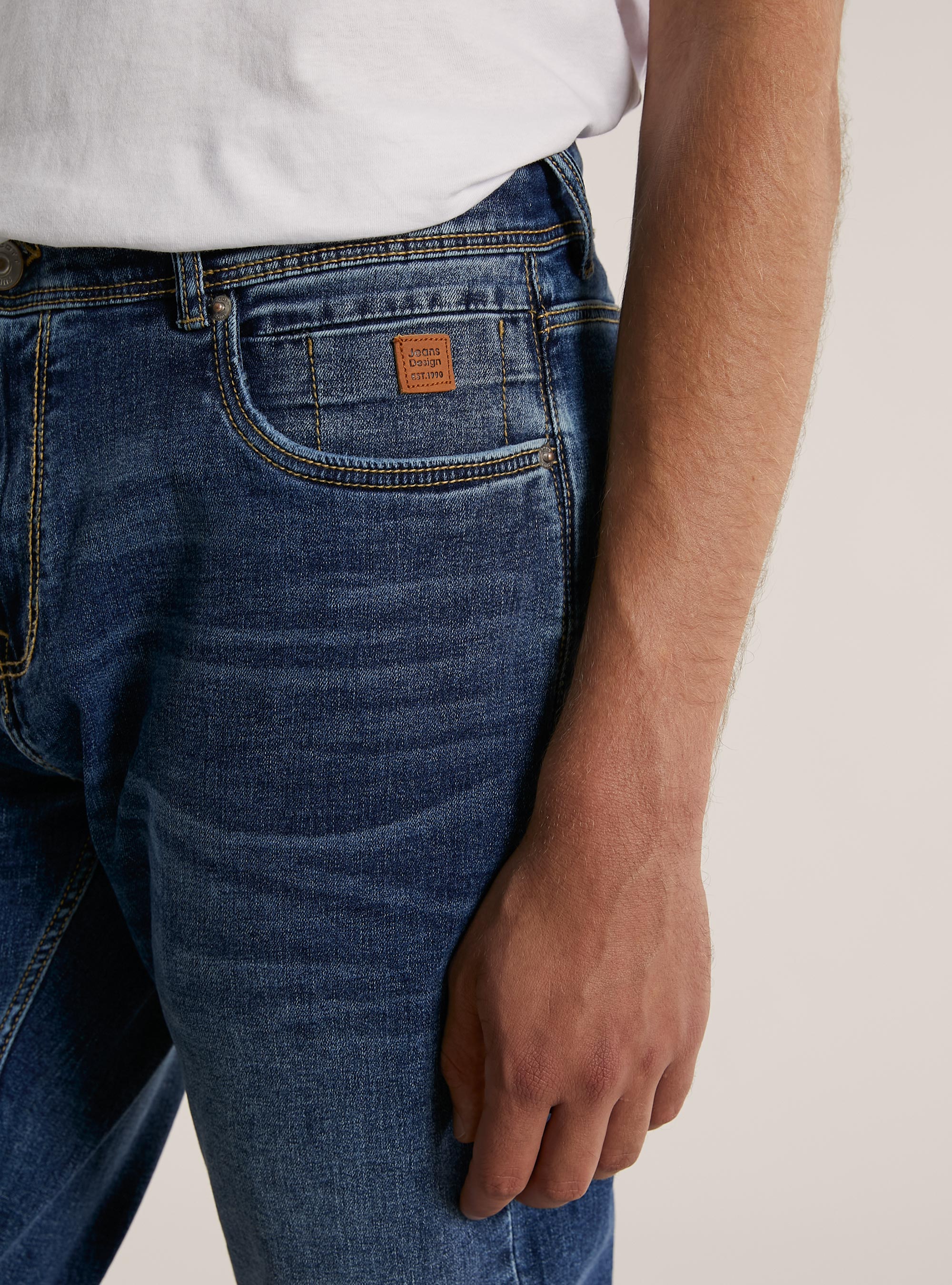 Skinny fit jeans, D003 MEDIUM BLUE