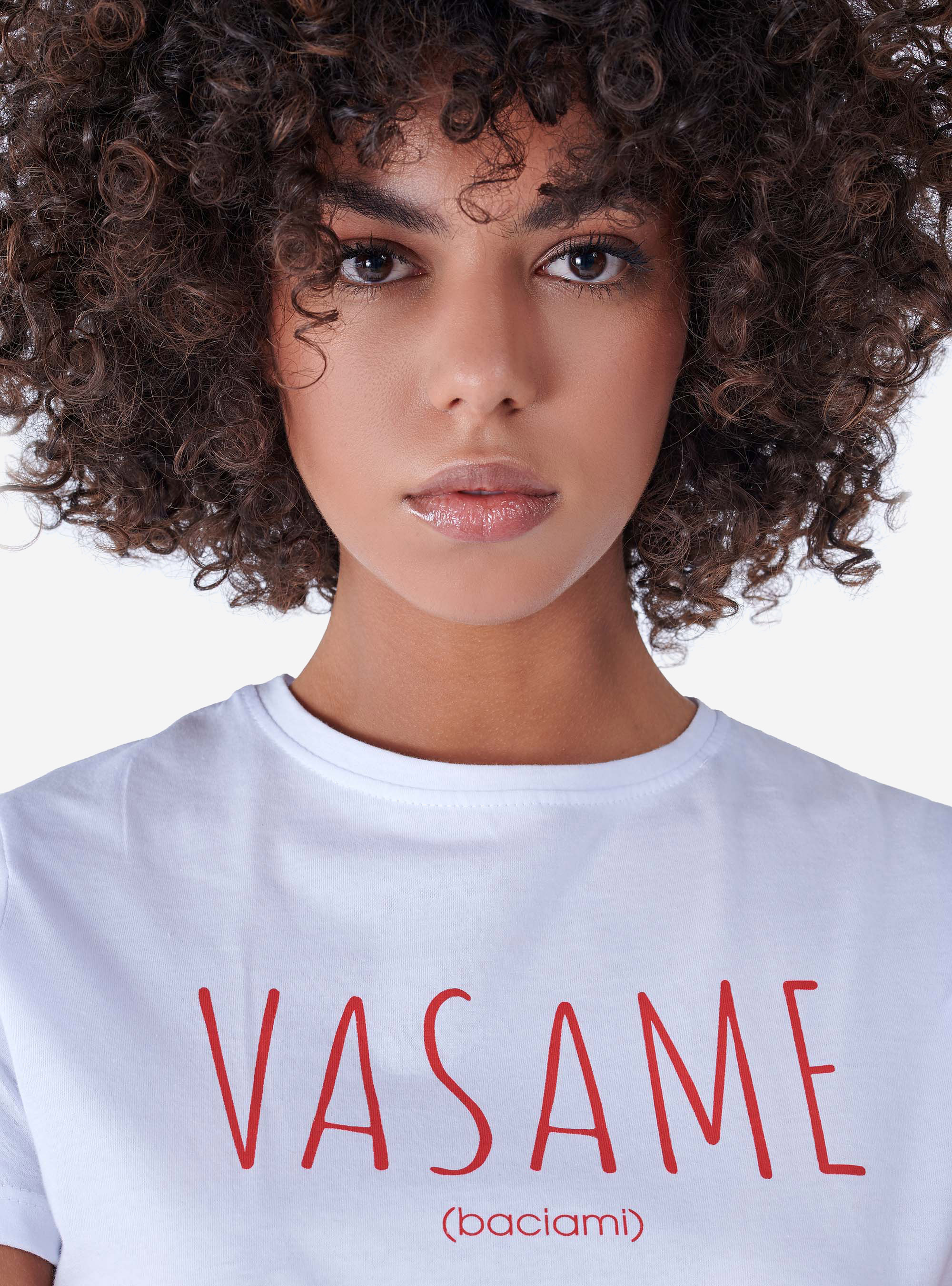 T-shirt con stampa, WHITE