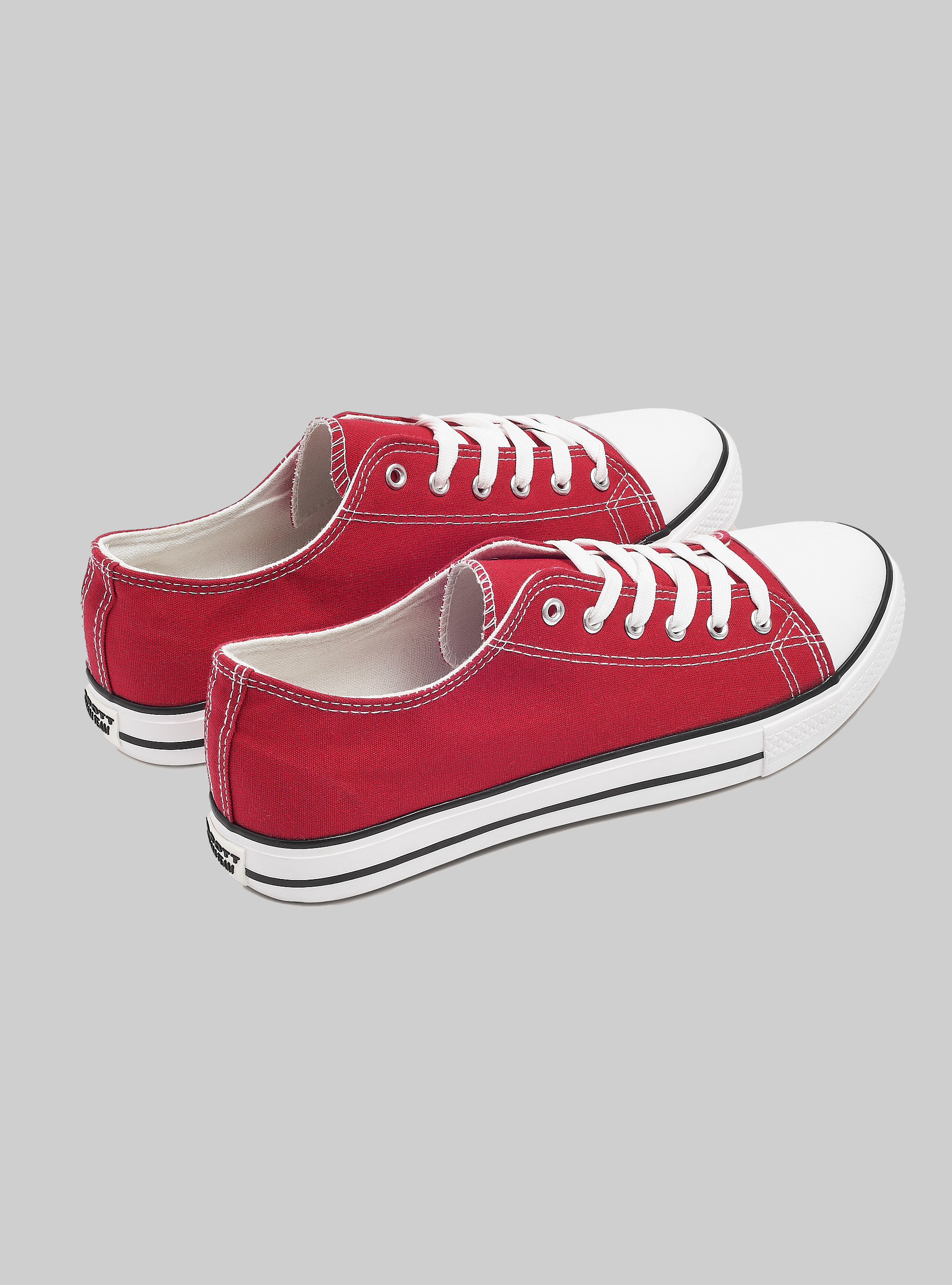 Sneakers bassa in tela, RED