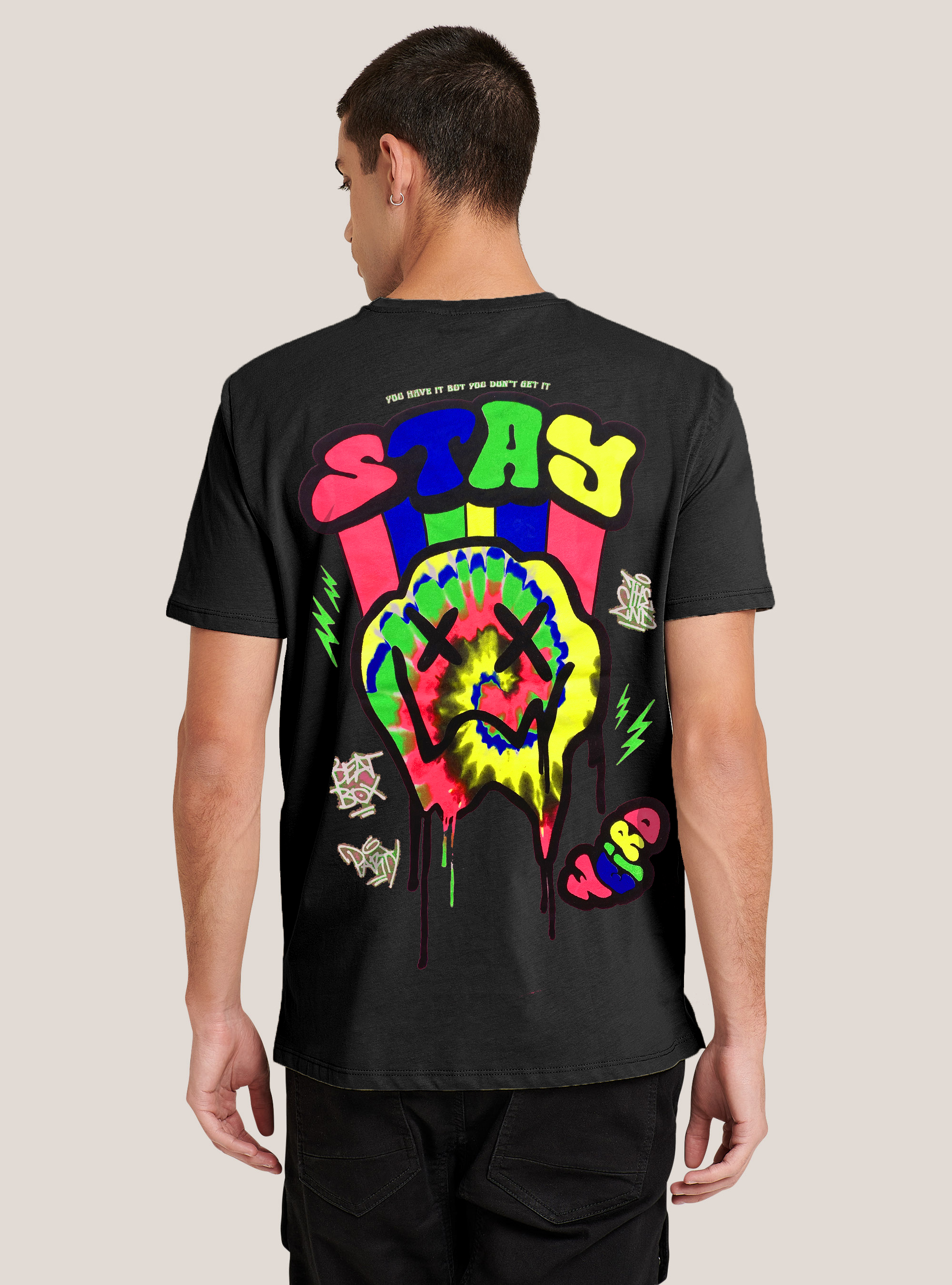 Maglietta Uomo Donna Con Stampa 3D Divertente | T-Shirt A Maniche Corte In Poliestere, Regular Fit, Idea Regalo Originale, Taglia L