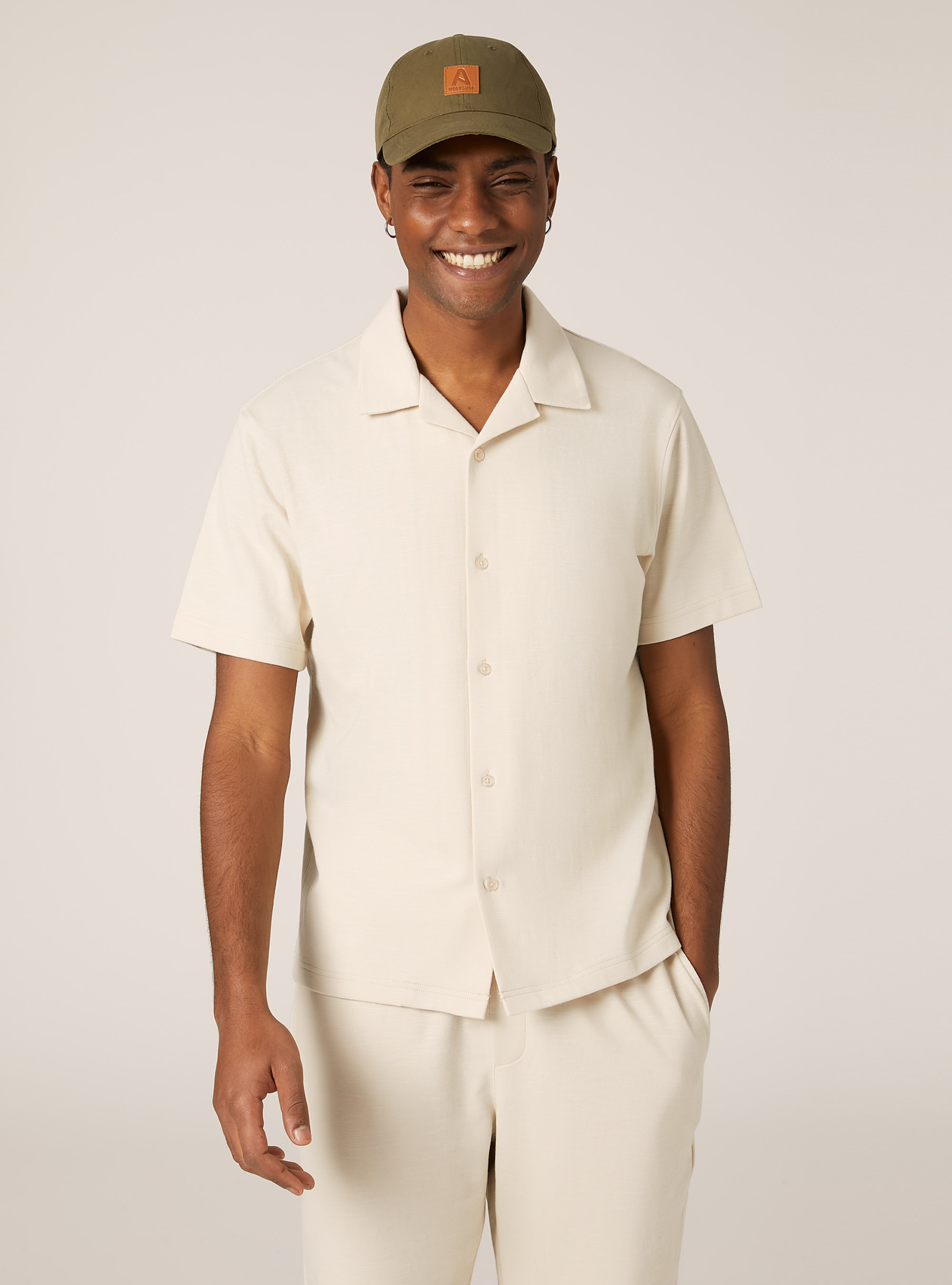 AIRes jersey shirt, BG3 BEIGE LIGHT