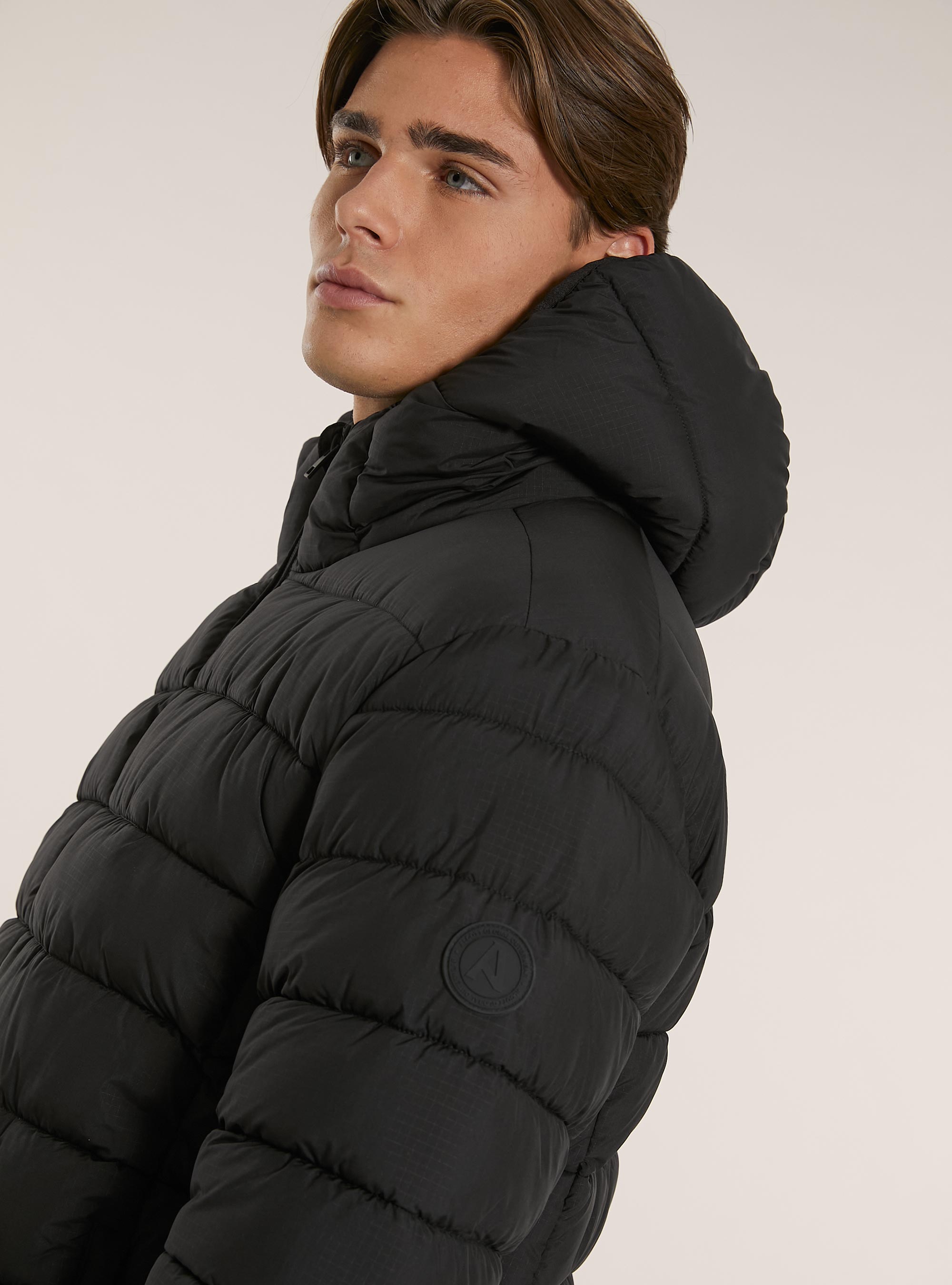 Veste avec rembourrage recyclé, BK1 BLACK