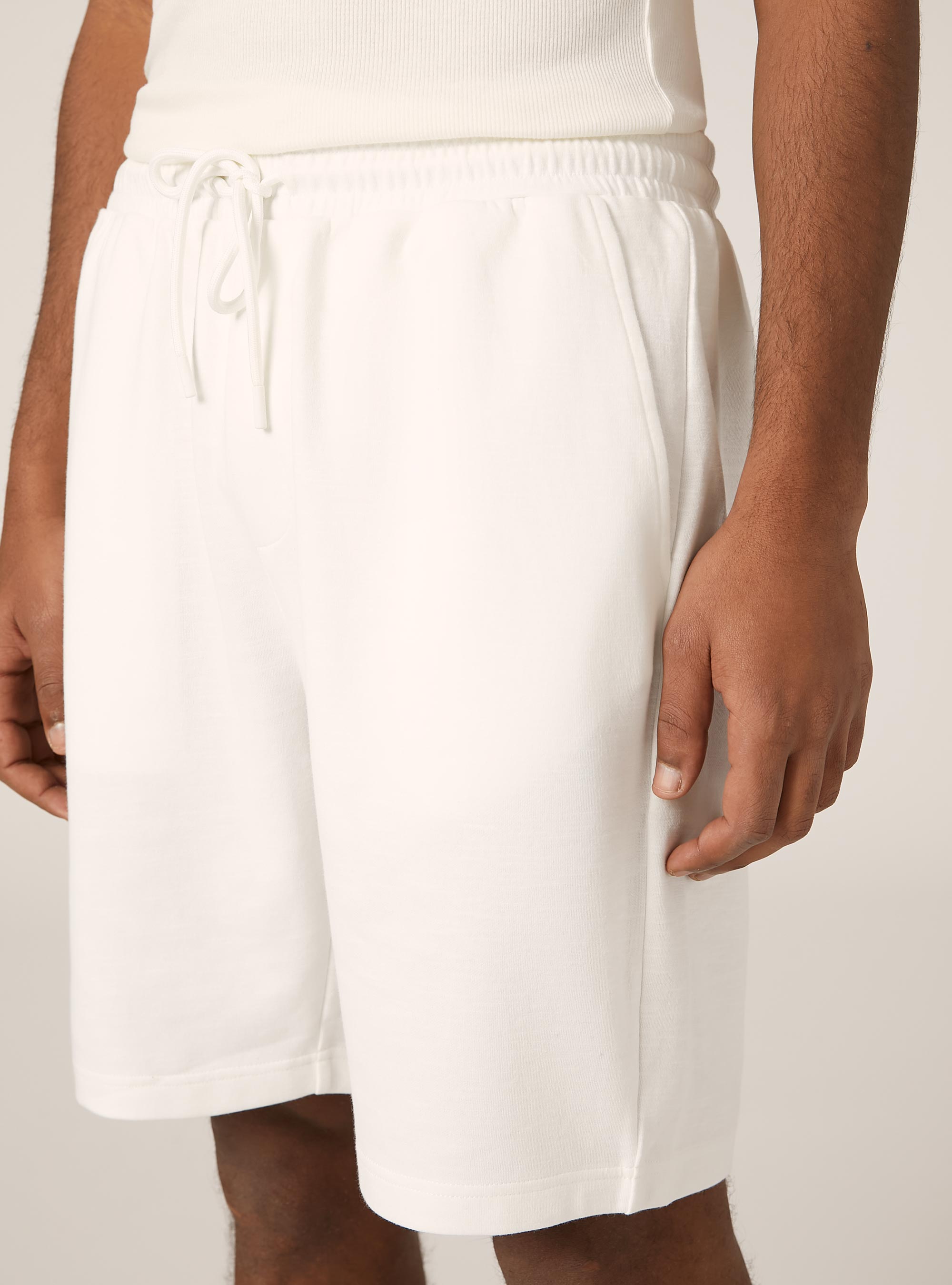 AIRes jersey bermuda shorts, WH2 WHITE