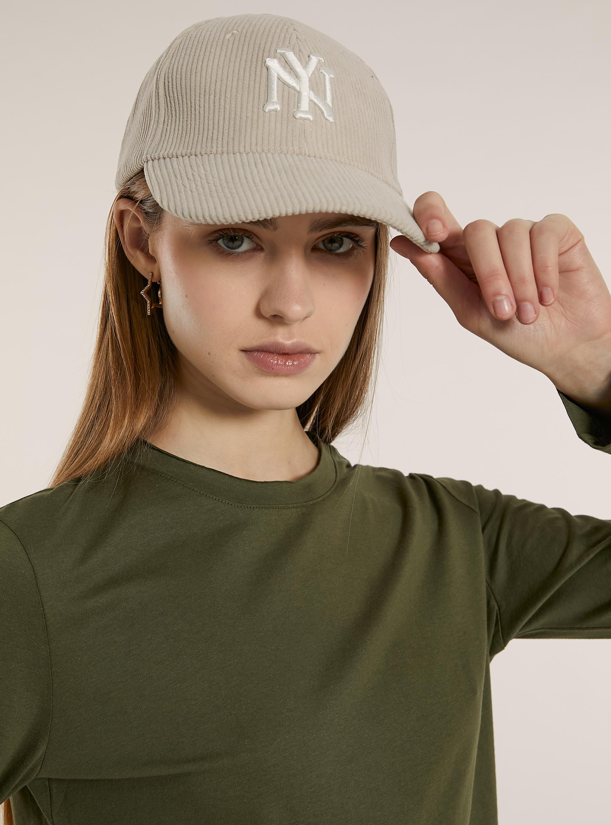 Basic long-sleeved T-shirt, KY1 KAKY DARK