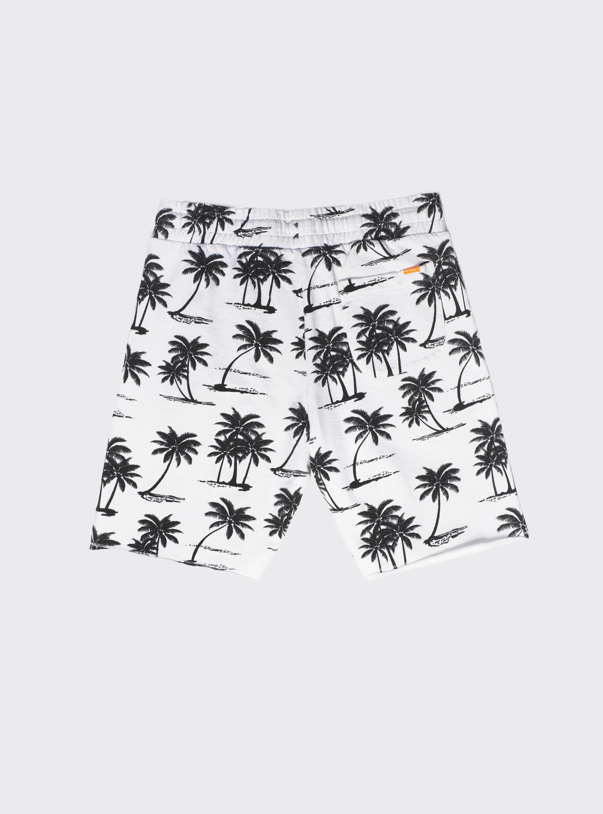 Fleece shorts camo print, PALME