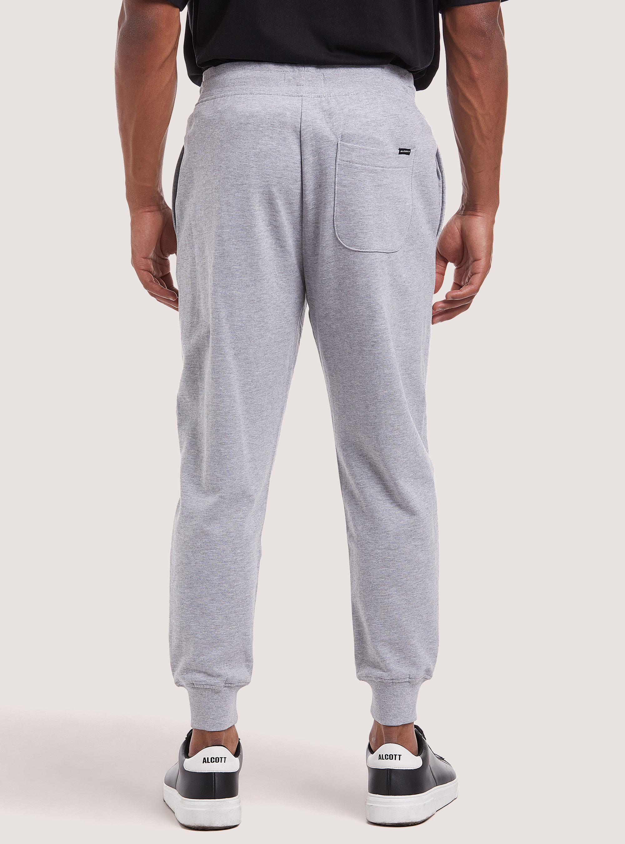 Plusch-Joggerhose, C143 LIGHT GREY M