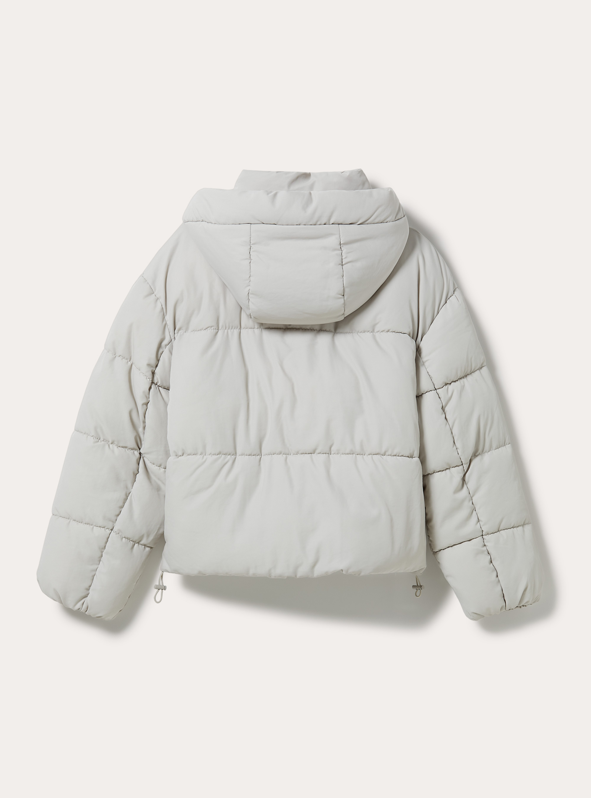 Wattierte Jacke mit Kapuze, BG2 BEIGE MEDIUM