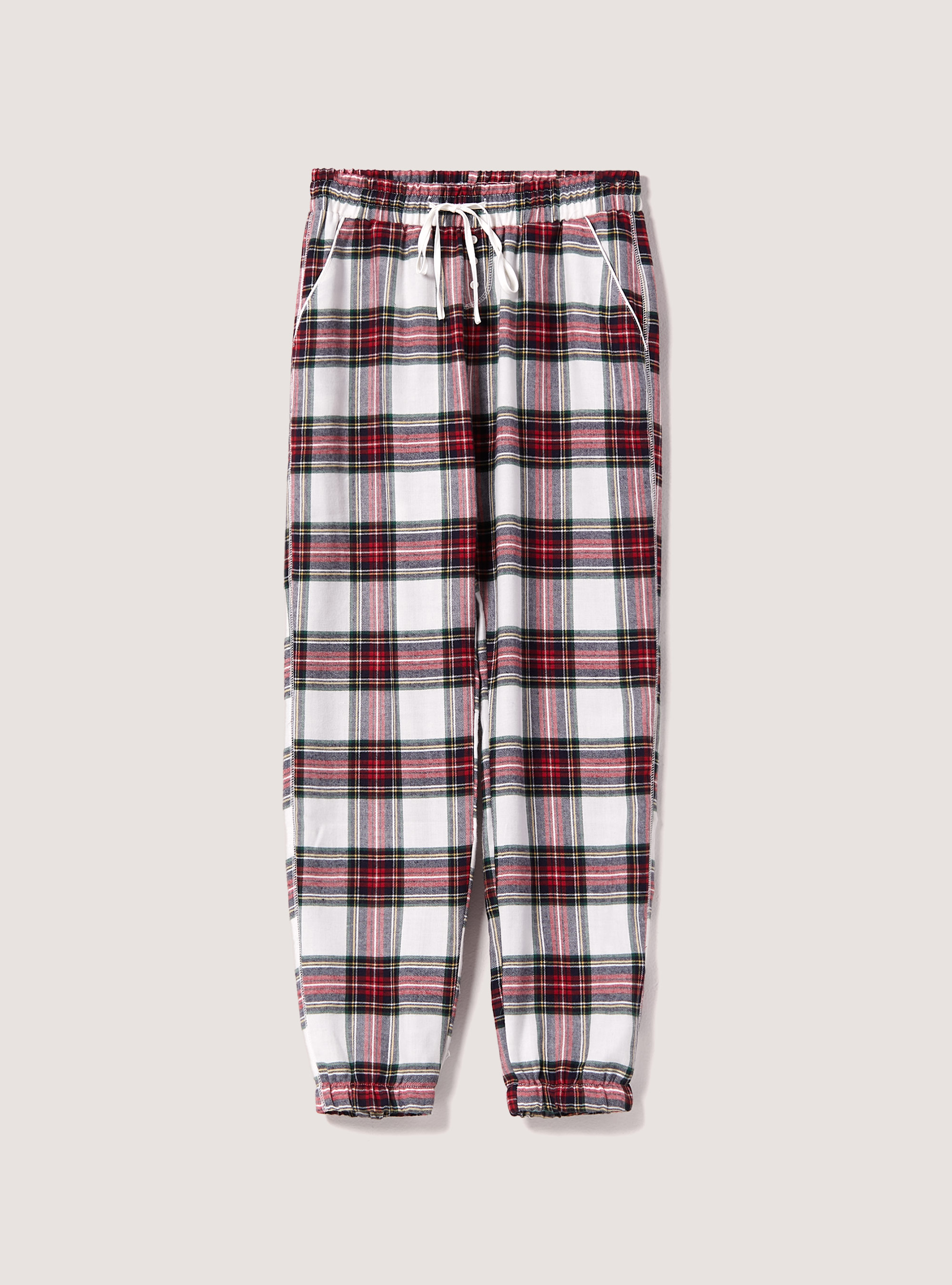 Pantaloni pigiama in tartan, WH2 WHITE