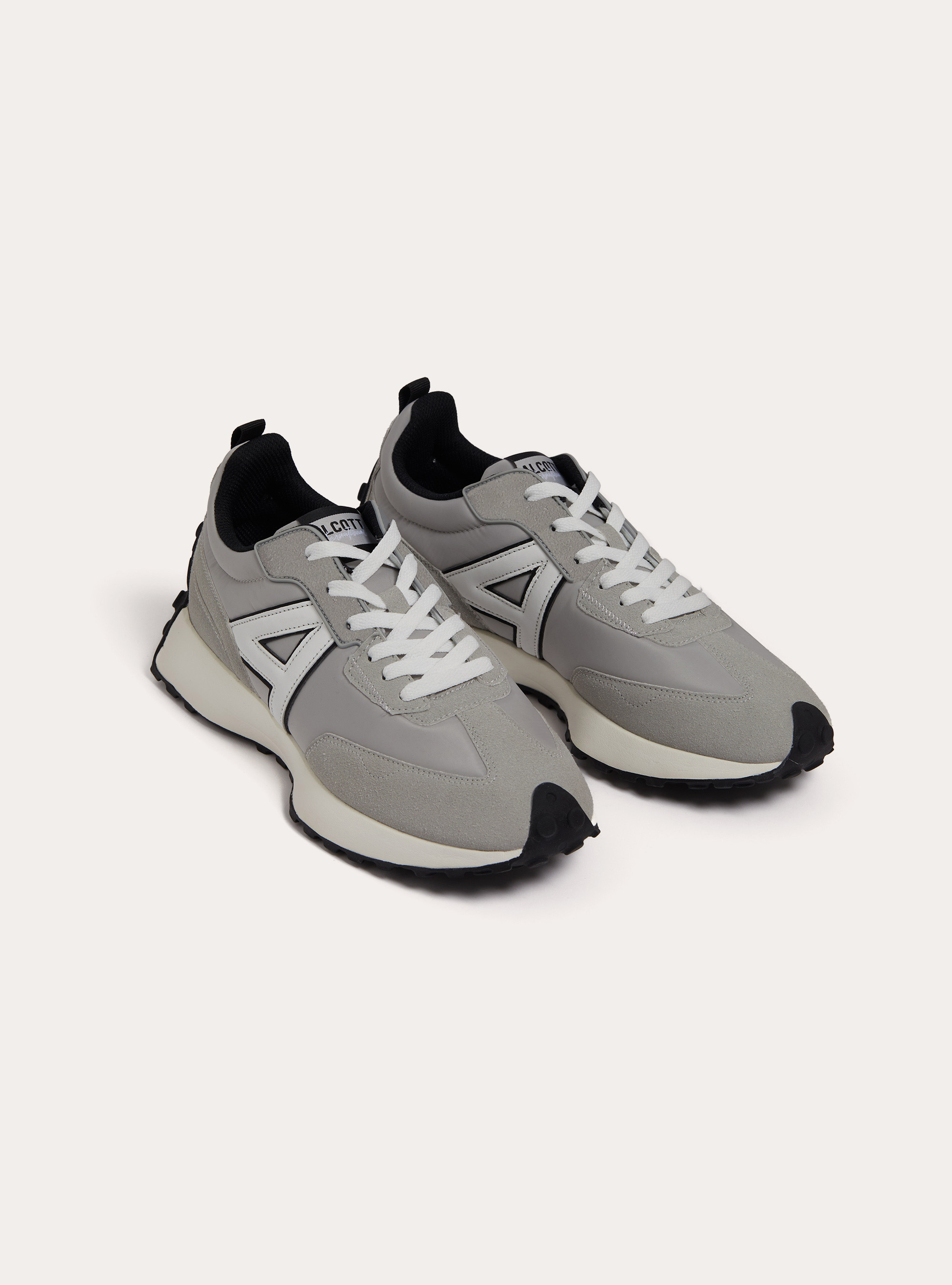 Zapatillas con logotipo en contraste, GY2 GREY MEDIUM