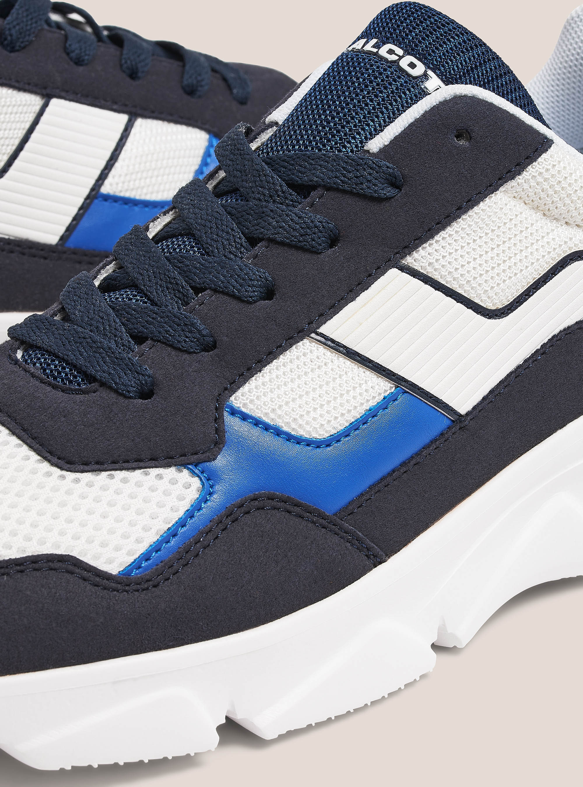 Sneakers bicolore, BLUE