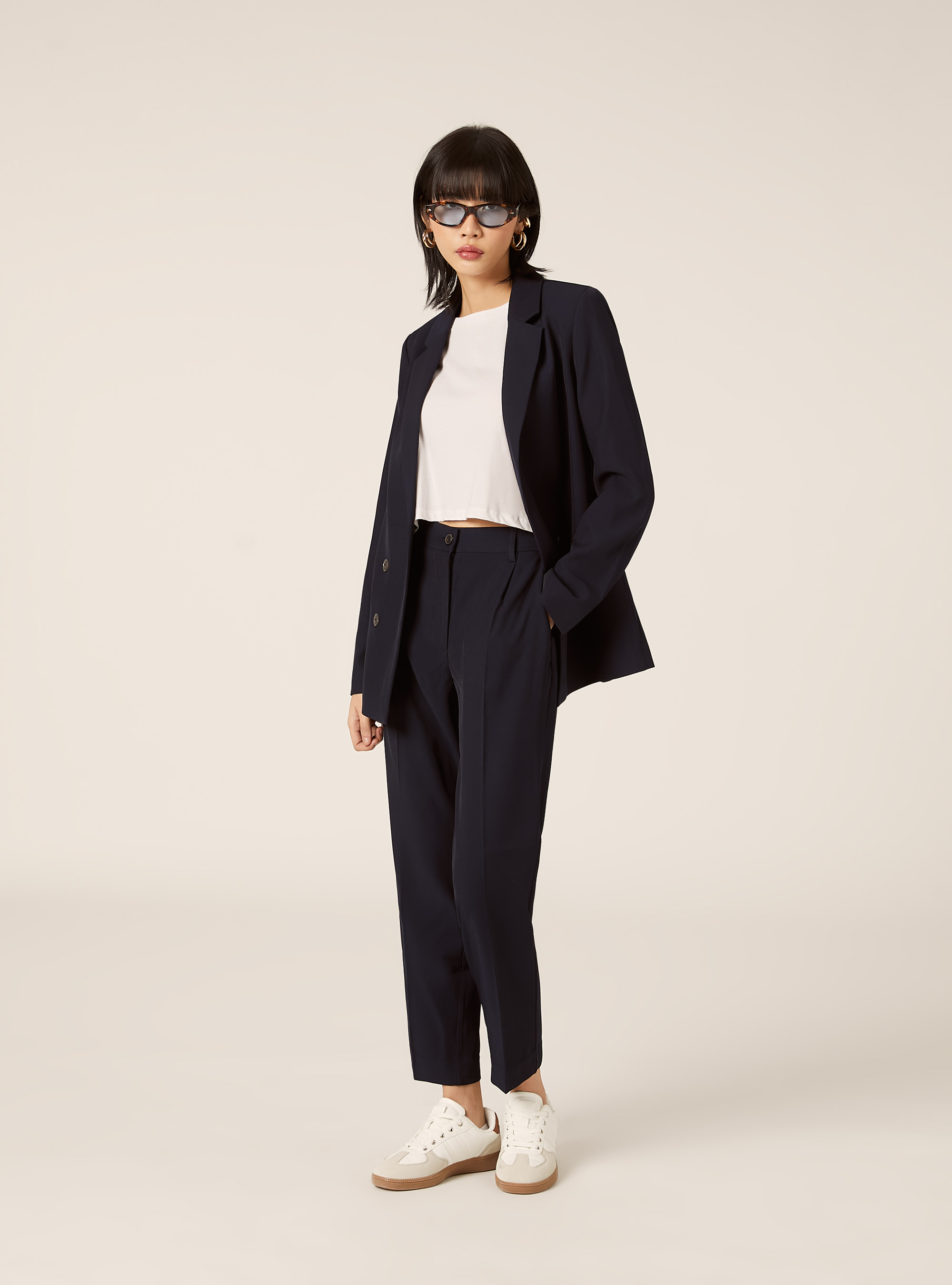 Ma&szlig;geschneiderte Hose, NA2 NAVY MEDIUM