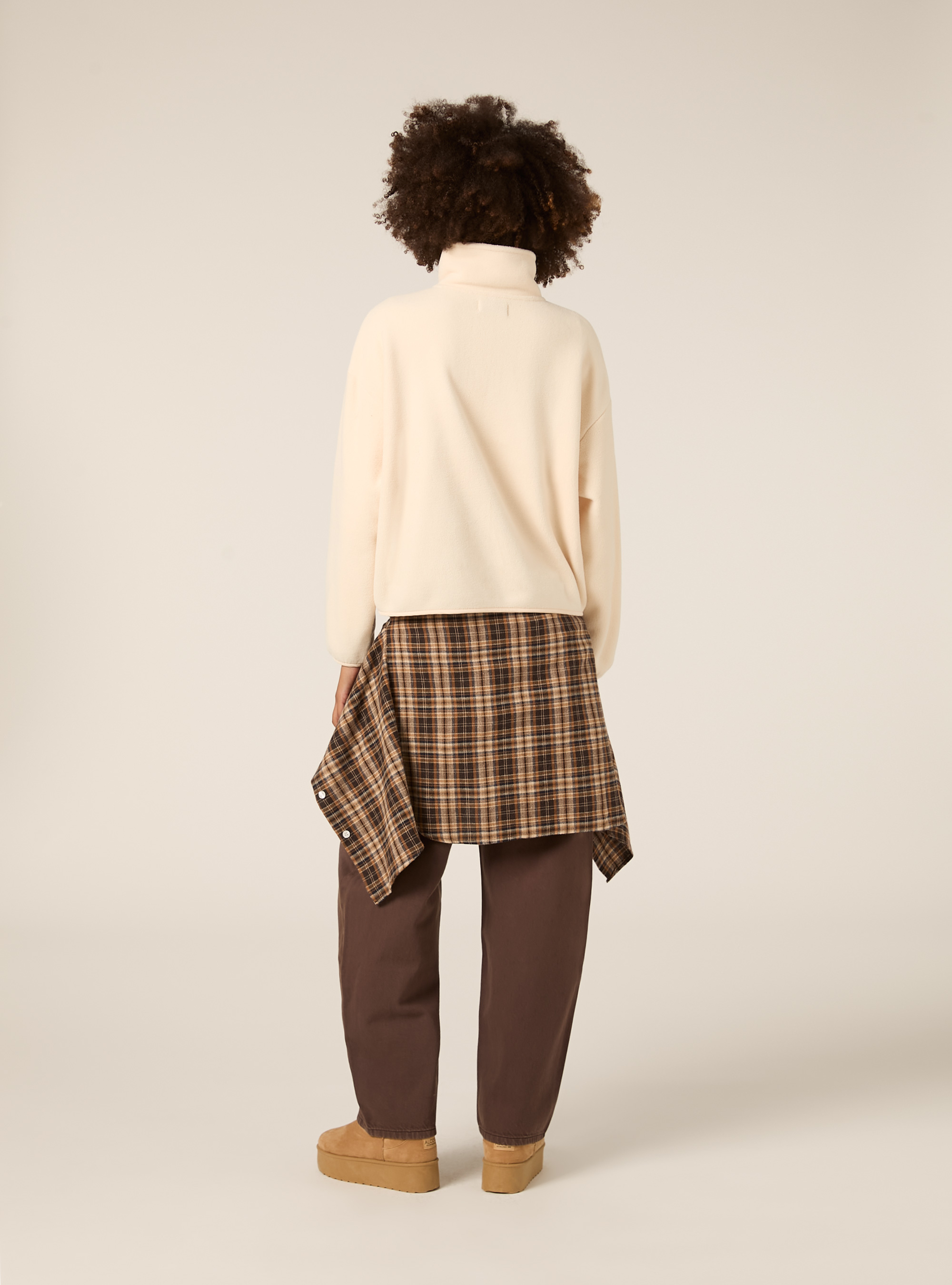 Felpa fleece adventures, WH1 OFF WHITE