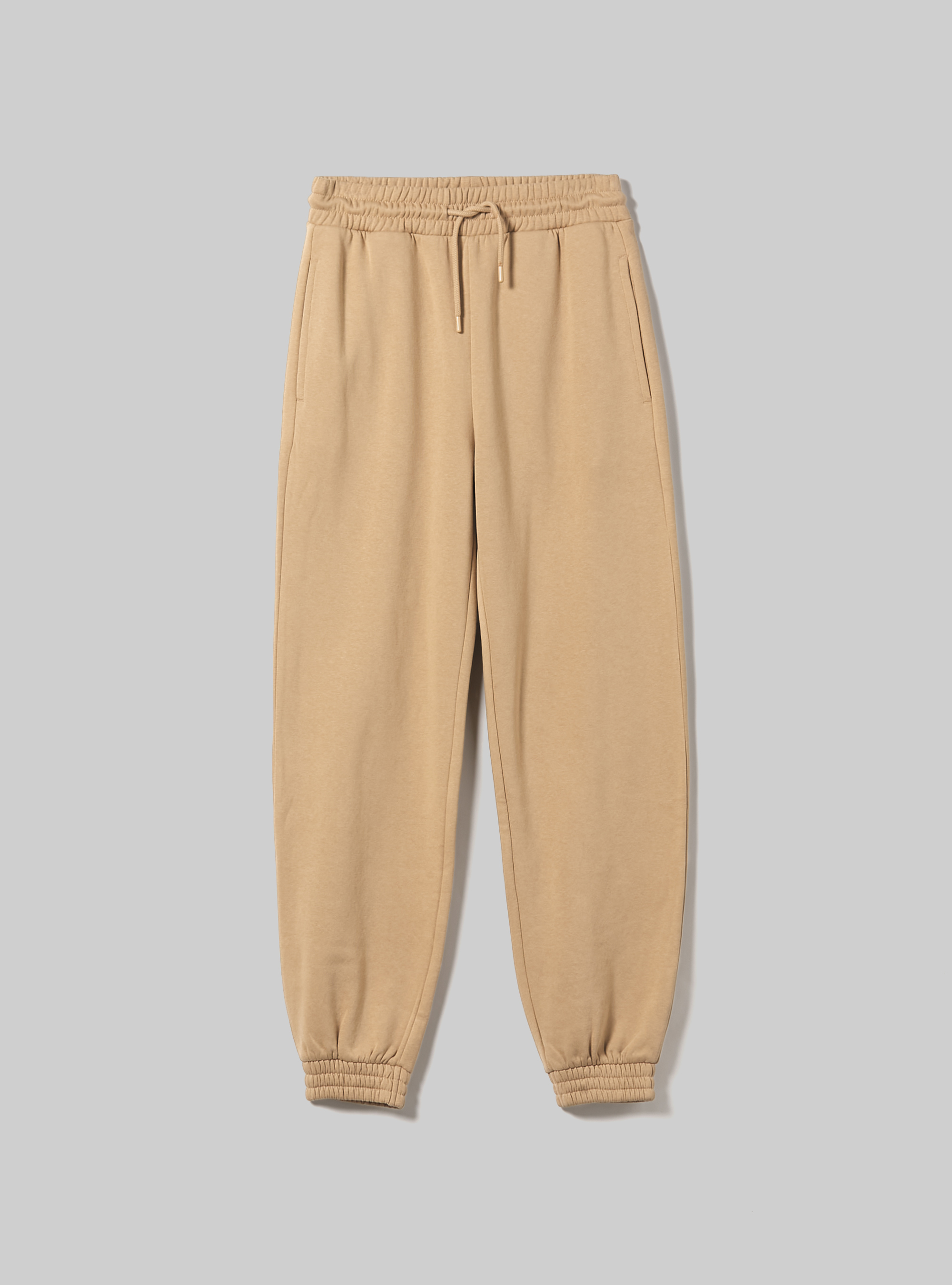 Plush jogger trousers, BG2 BEIGE MEDIUM