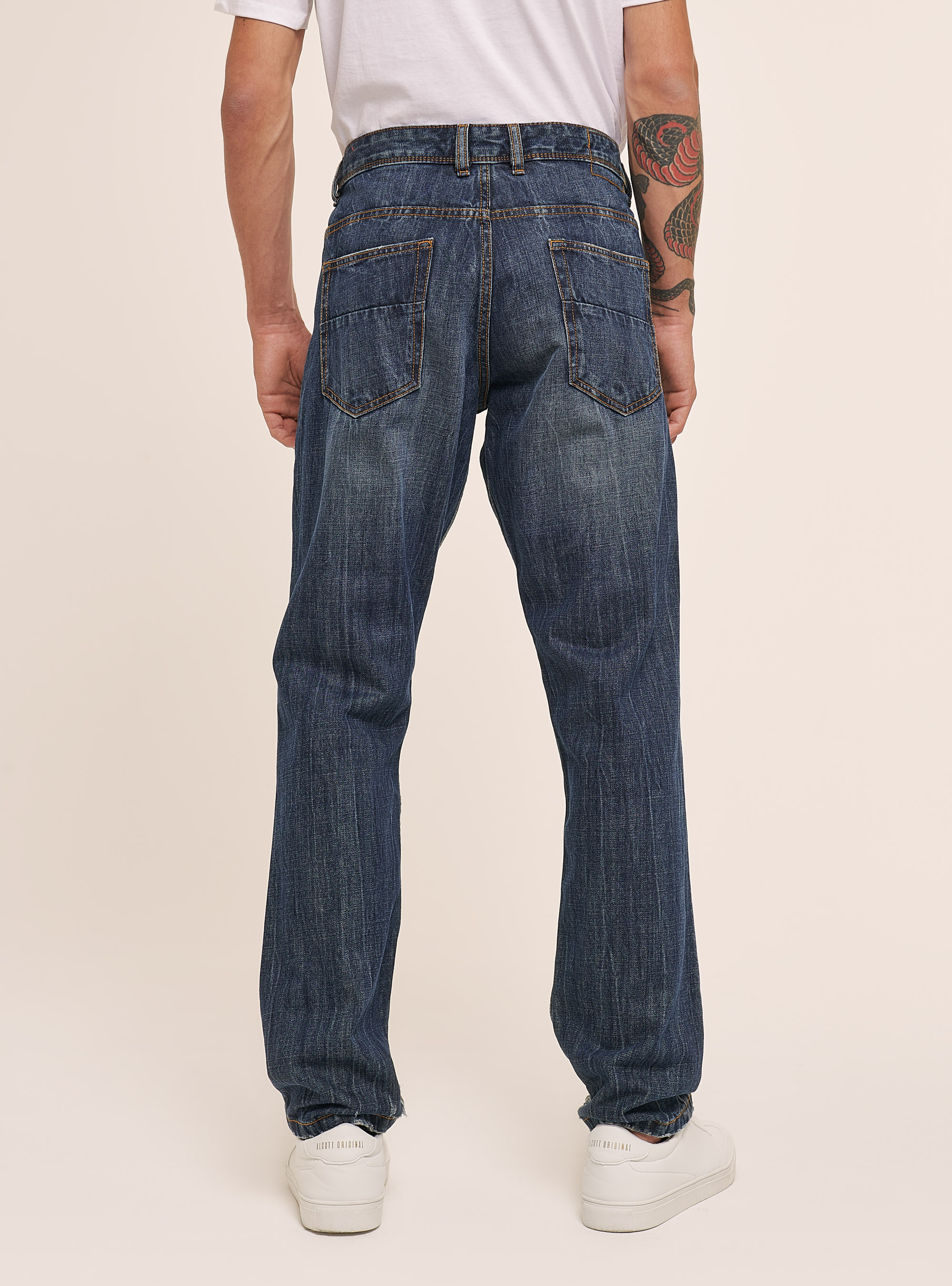 Jeans slim fit, AZZURRO