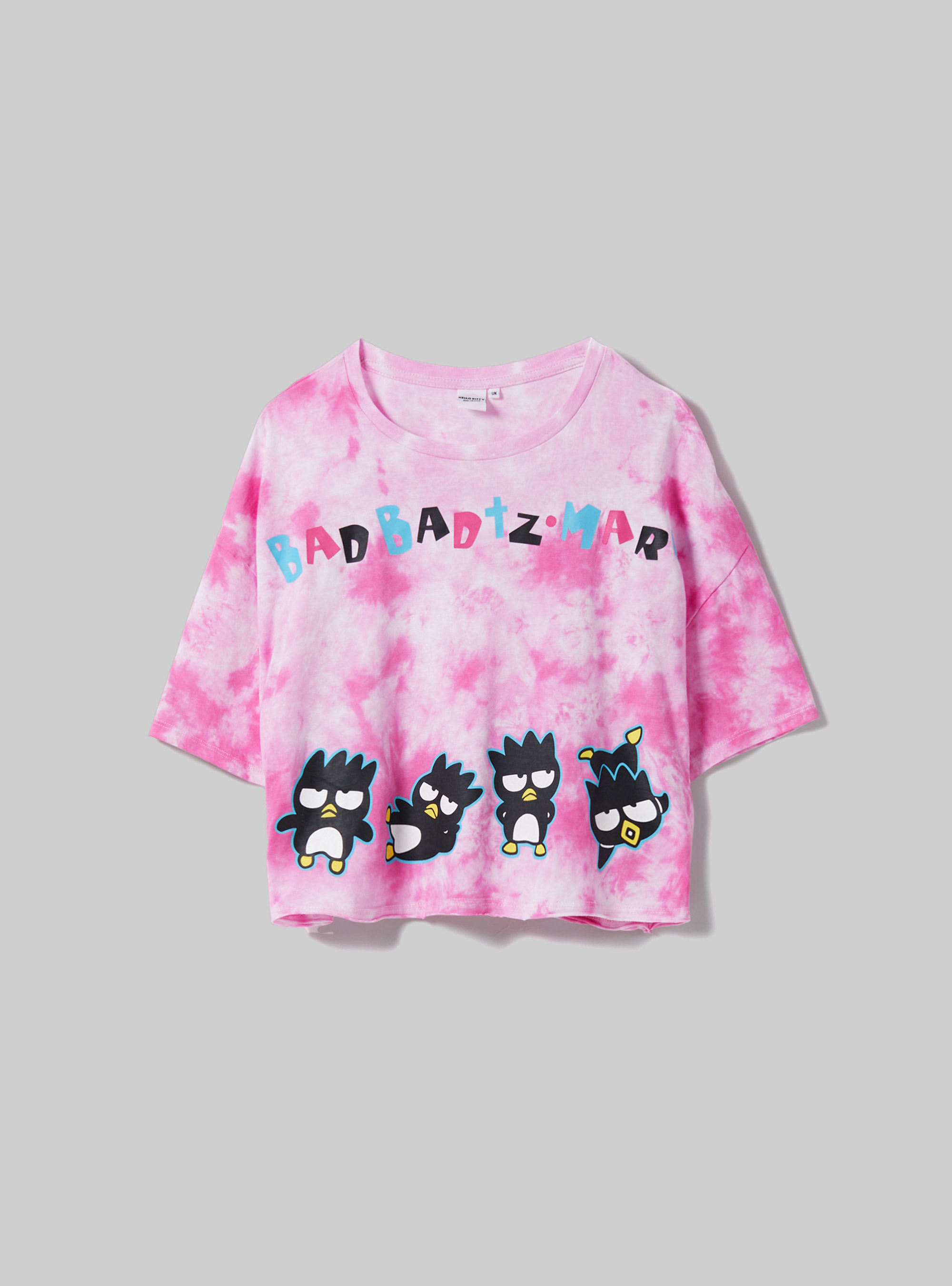 Badtz-Maru / Alcott cropped T-shirt, WH3 WHITE