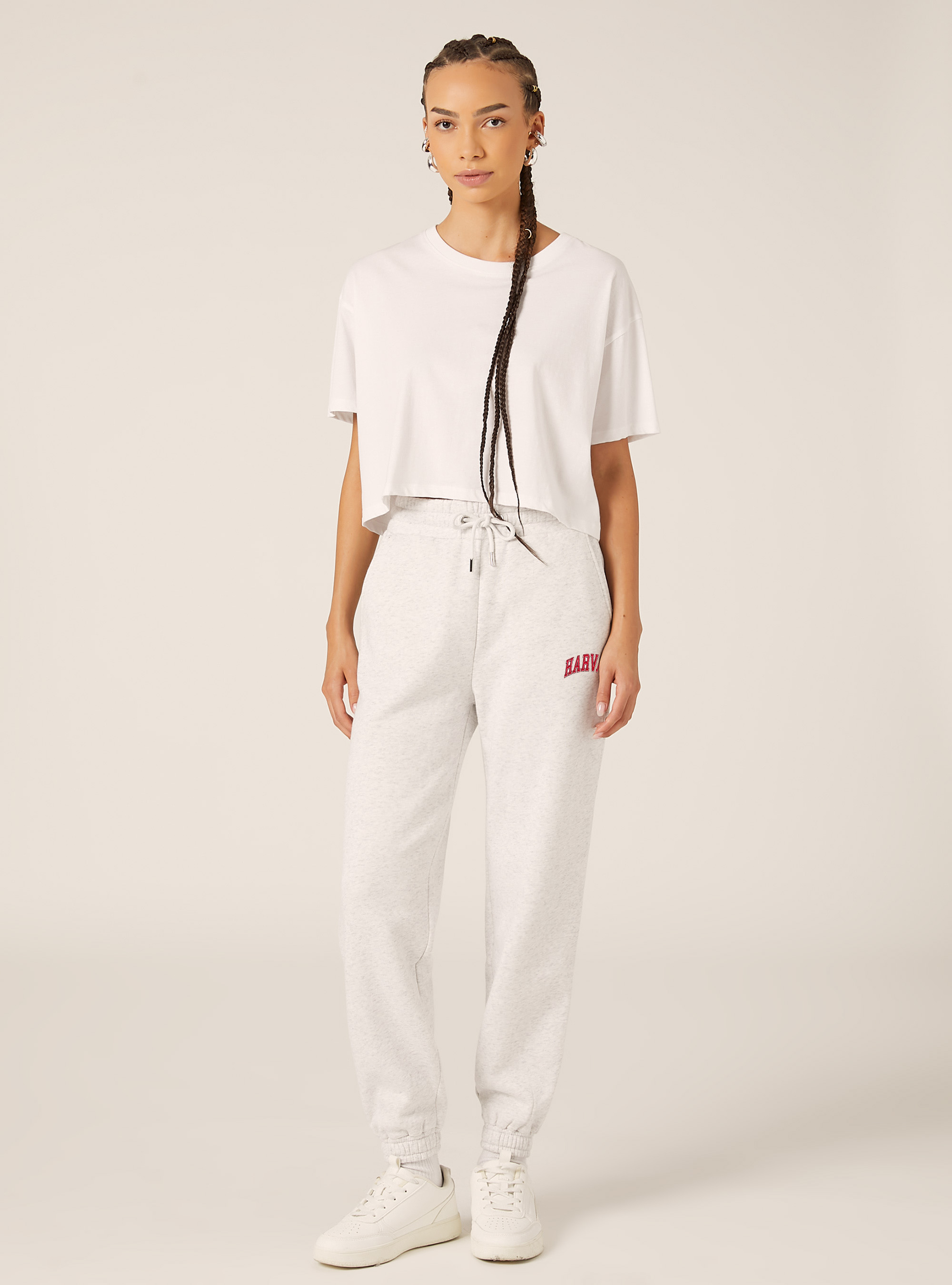 Harvard / Alcott Joggers, MGY3 GREY MEL LIGHT