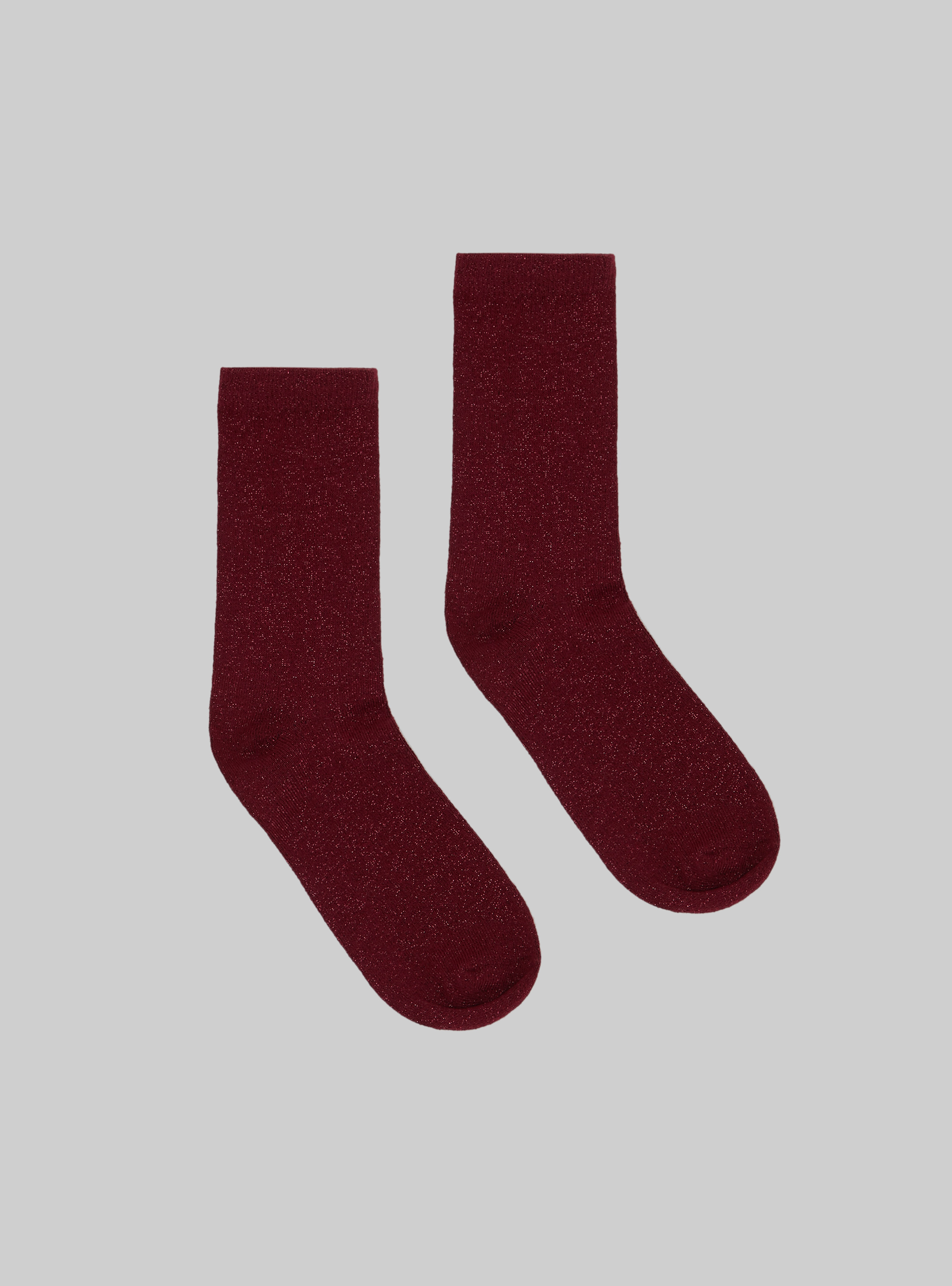 Set of 3 pairs of socks with metallic effect, BK1 BLACK