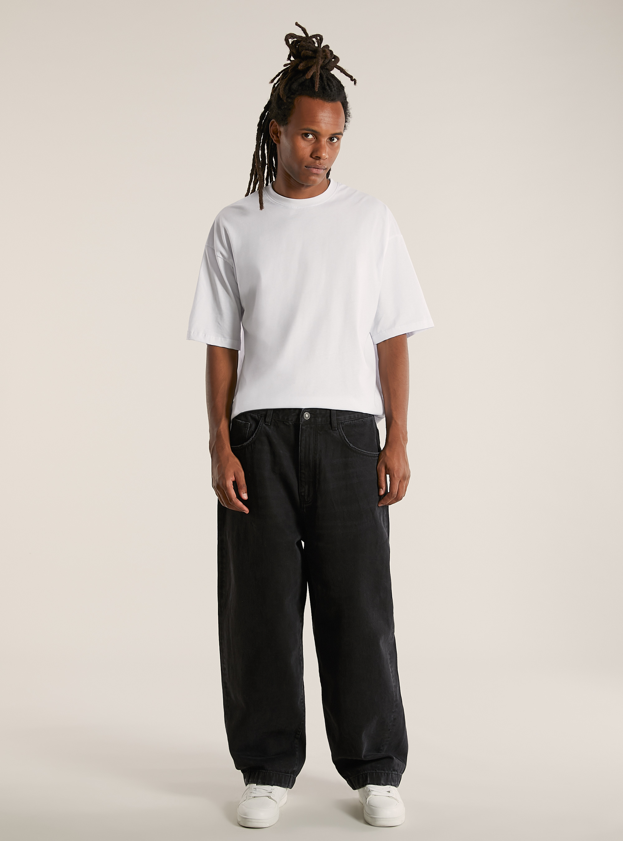 Skaterhose in Baggy Fit, BK1 BLACK