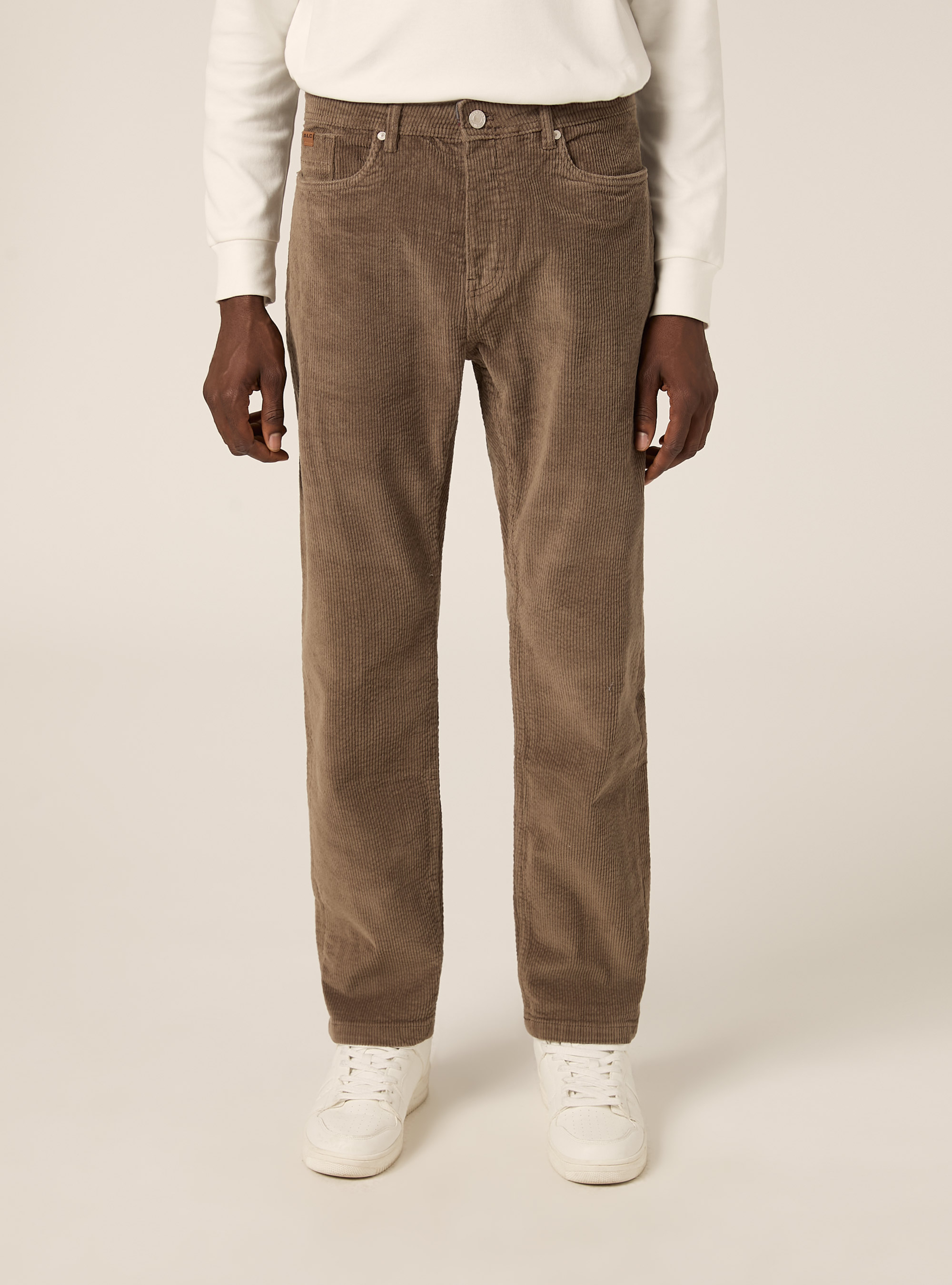 Pantalon skinny en velours cotelé, TB3 TOBACCO LIGHT