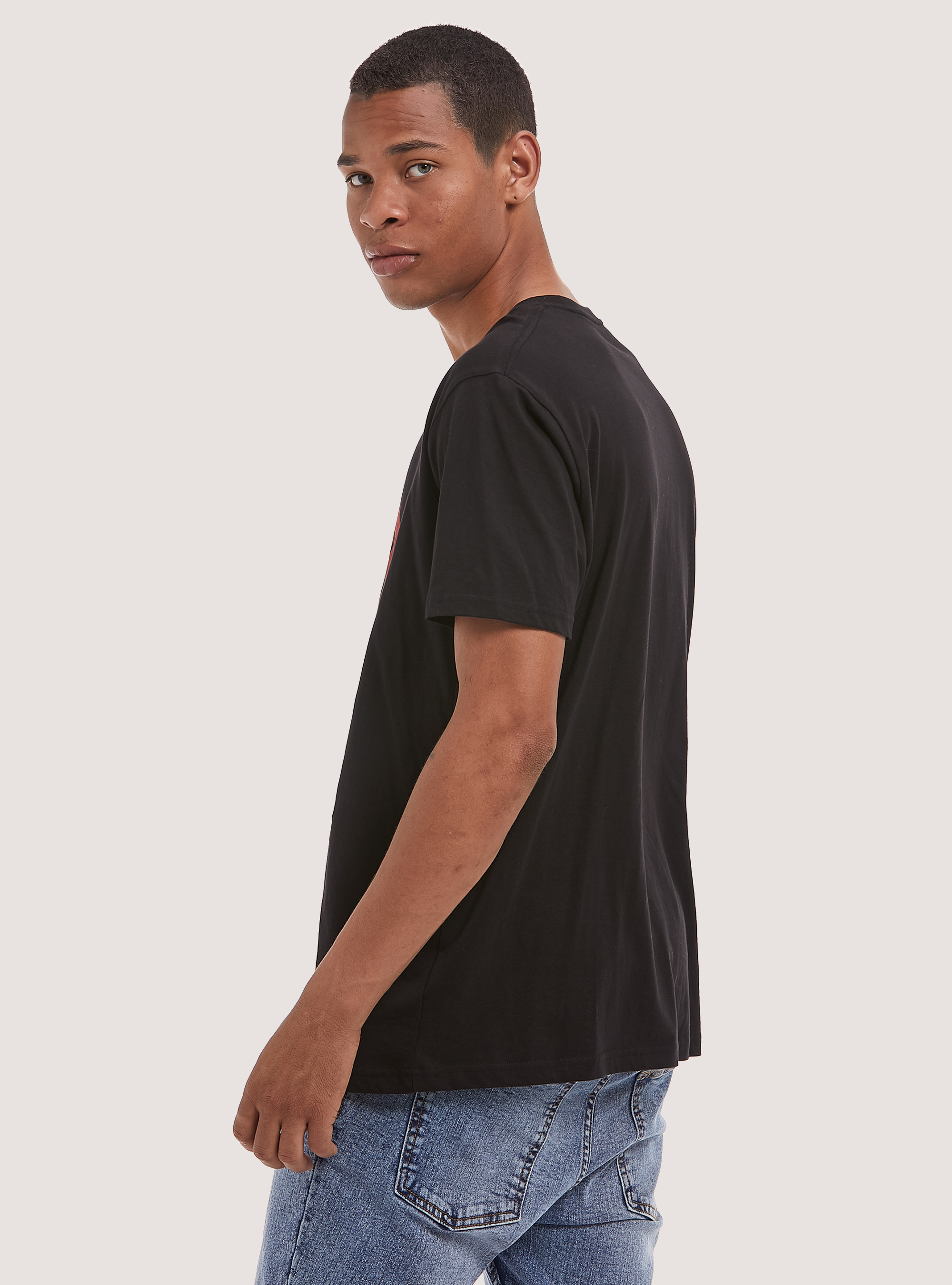 Rolling Stones x Alcott T-shirt, BLACK