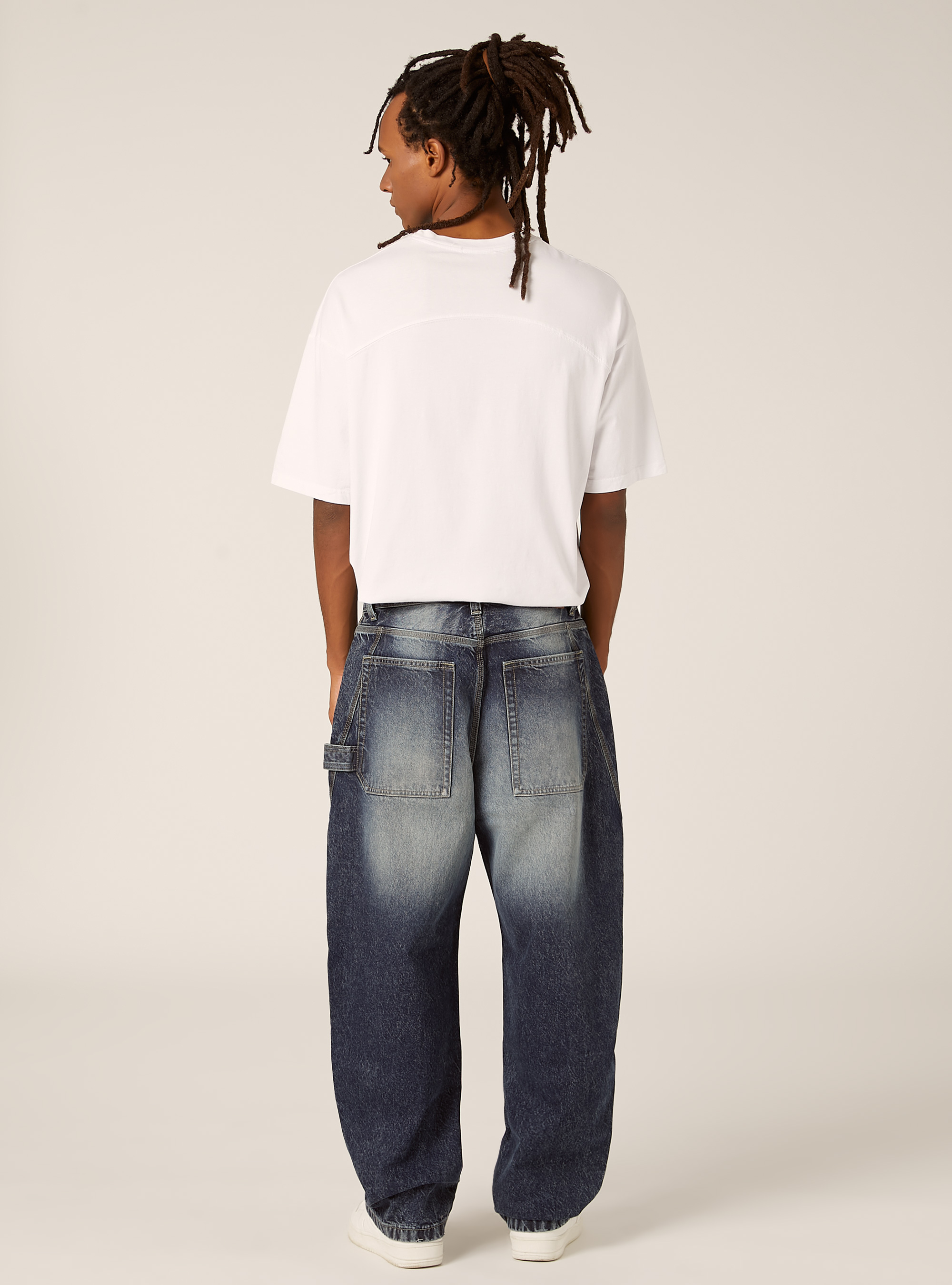 Jeans baloon, D003 MEDIUM BLUE