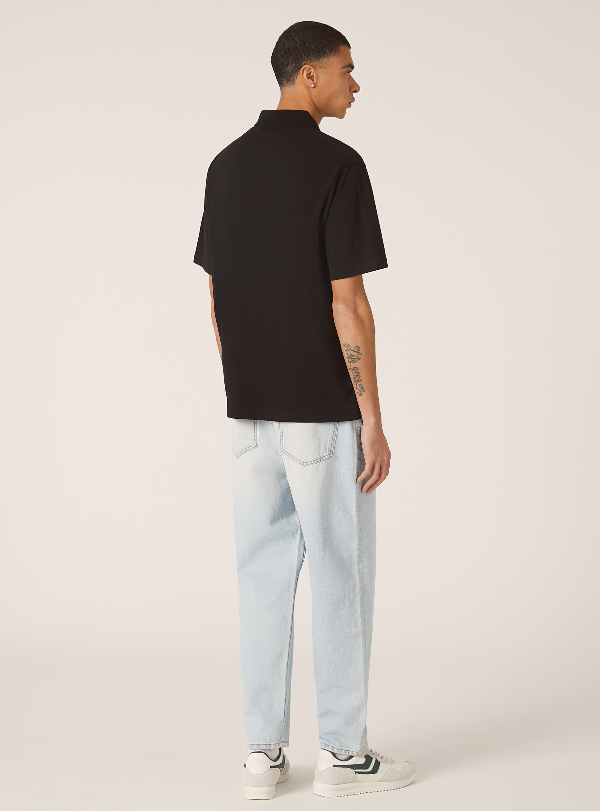 AIRes Jersey-Poloshirt, BK1 BLACK