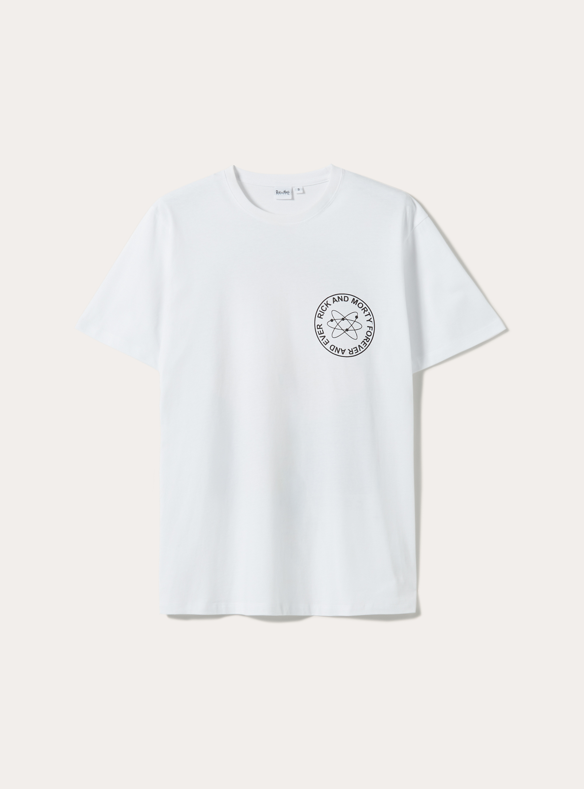 T-shirt rick and morty, WH3 WHITE
