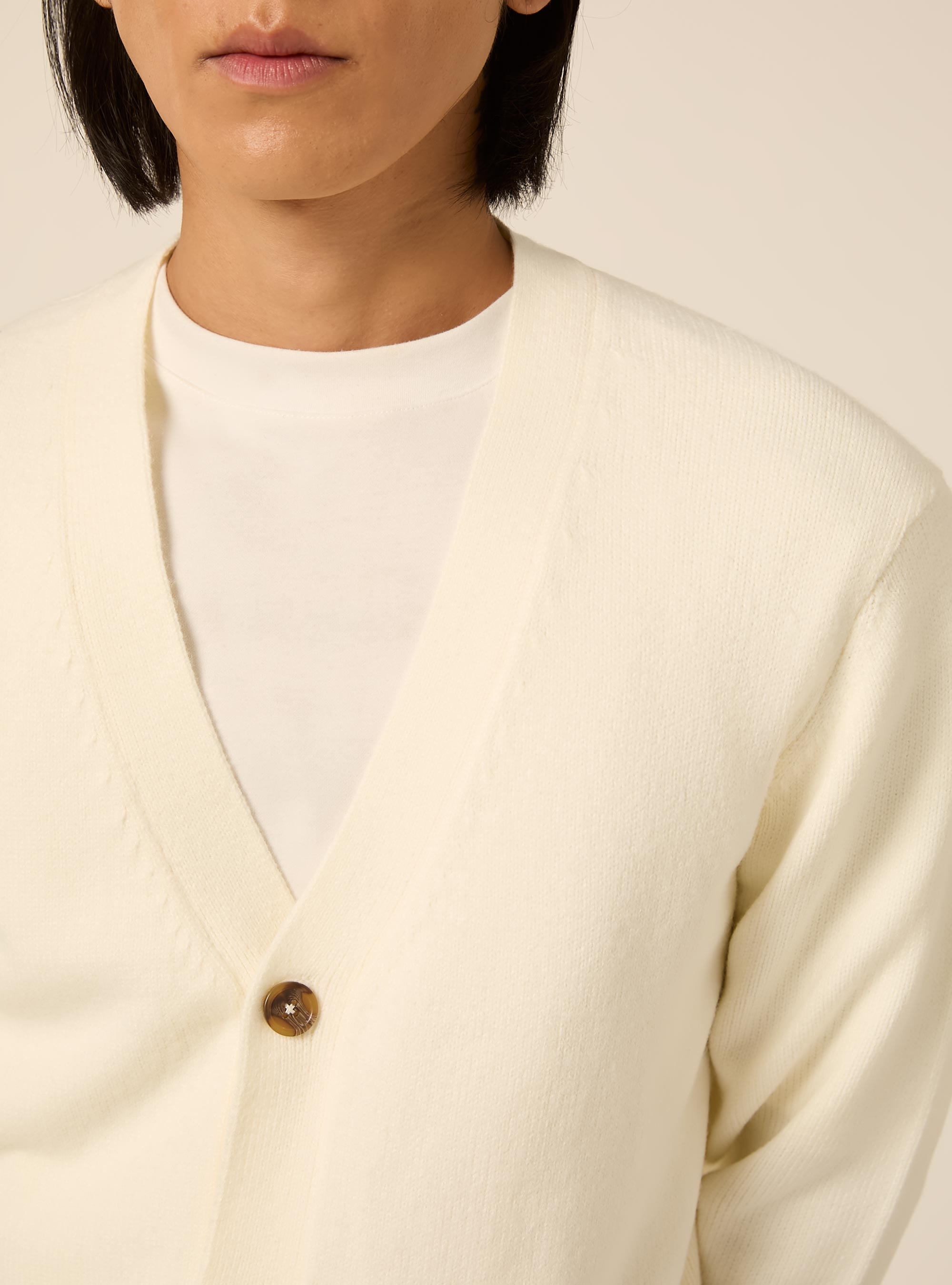 Cardigan  regular fit, WH1 OFF WHITE