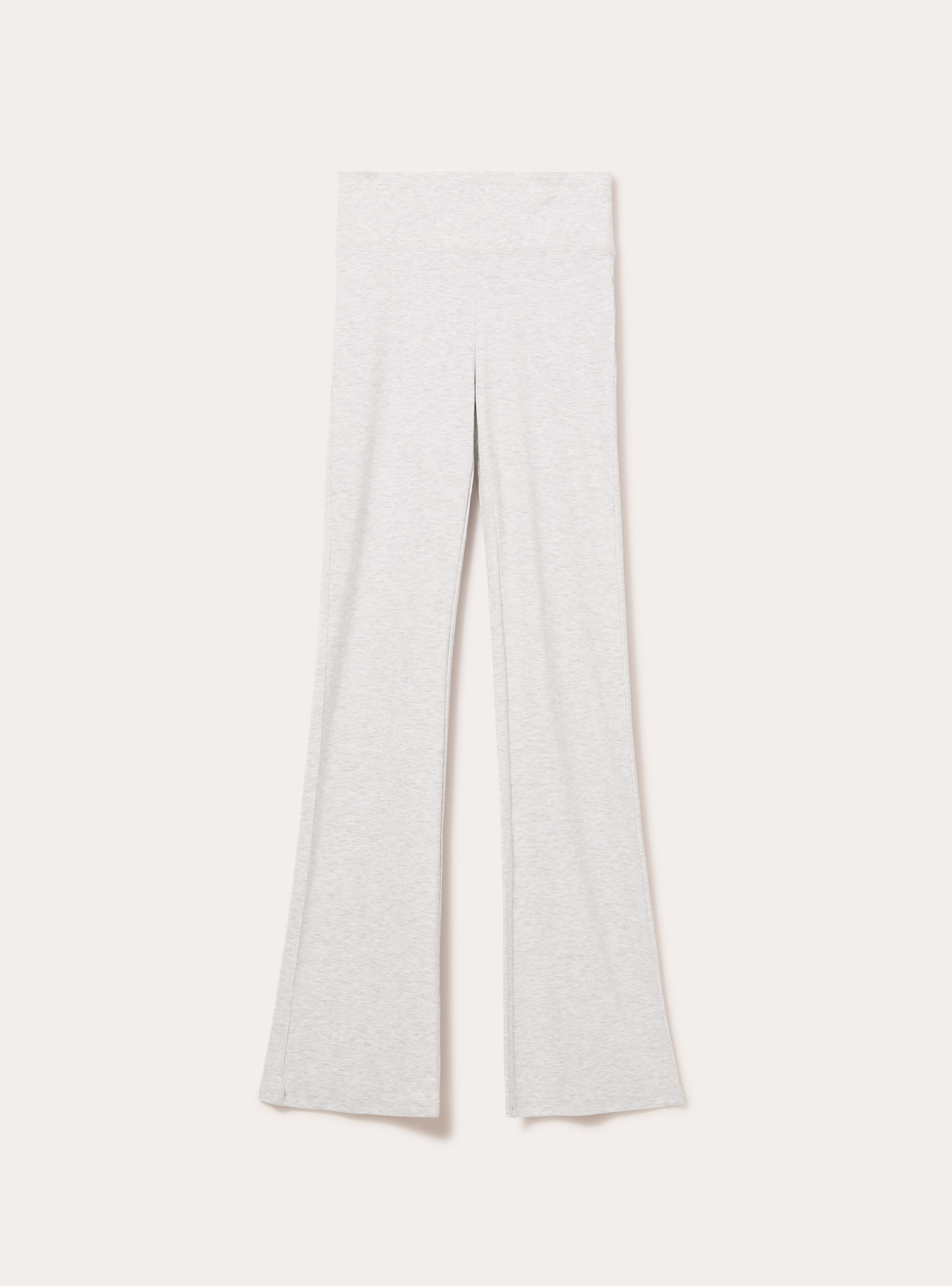 Flared leggings, MGY3 GREY MEL LIGHT