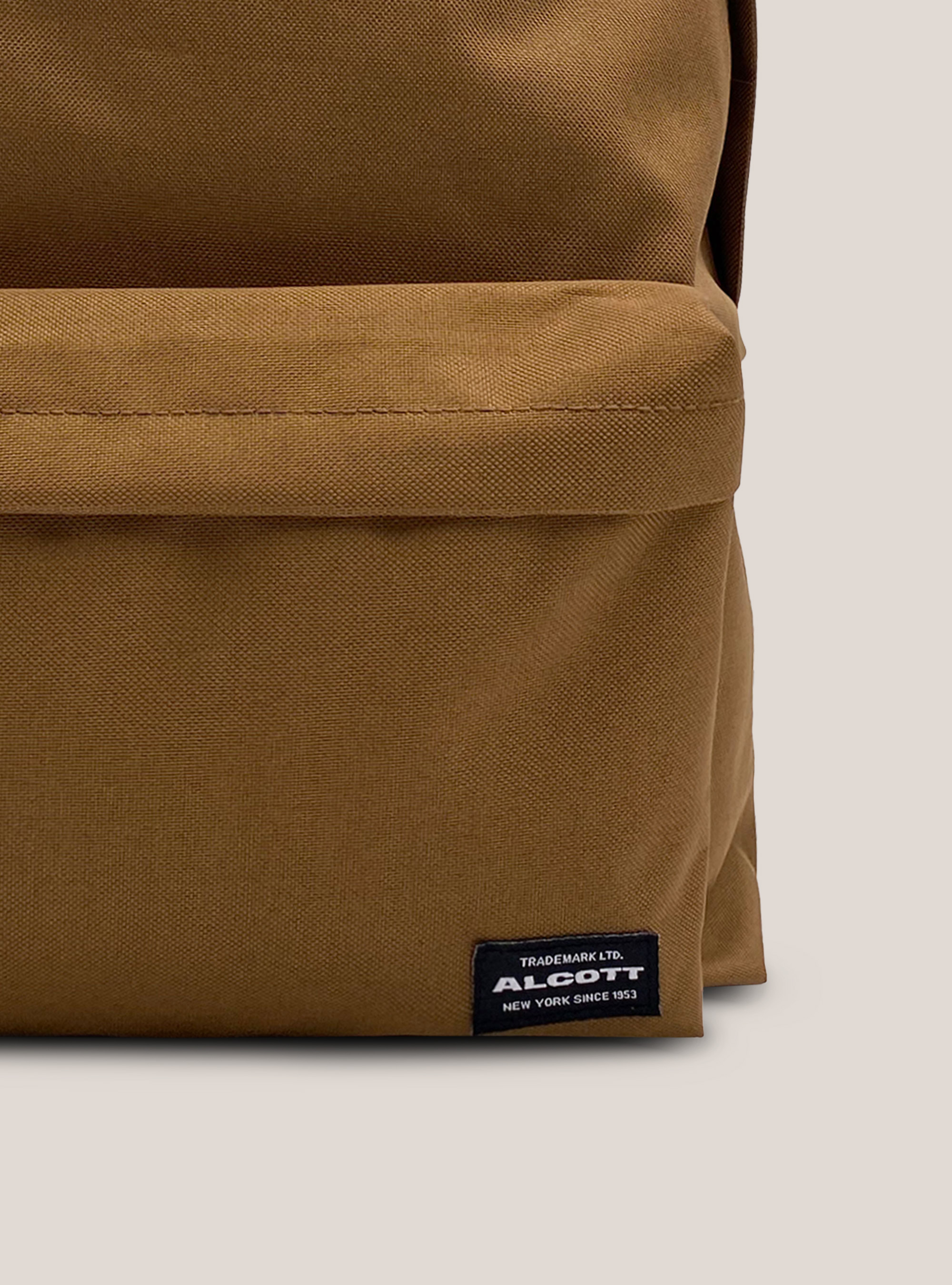 Sac à dos basique couleur unie, C5544 TOBACCO