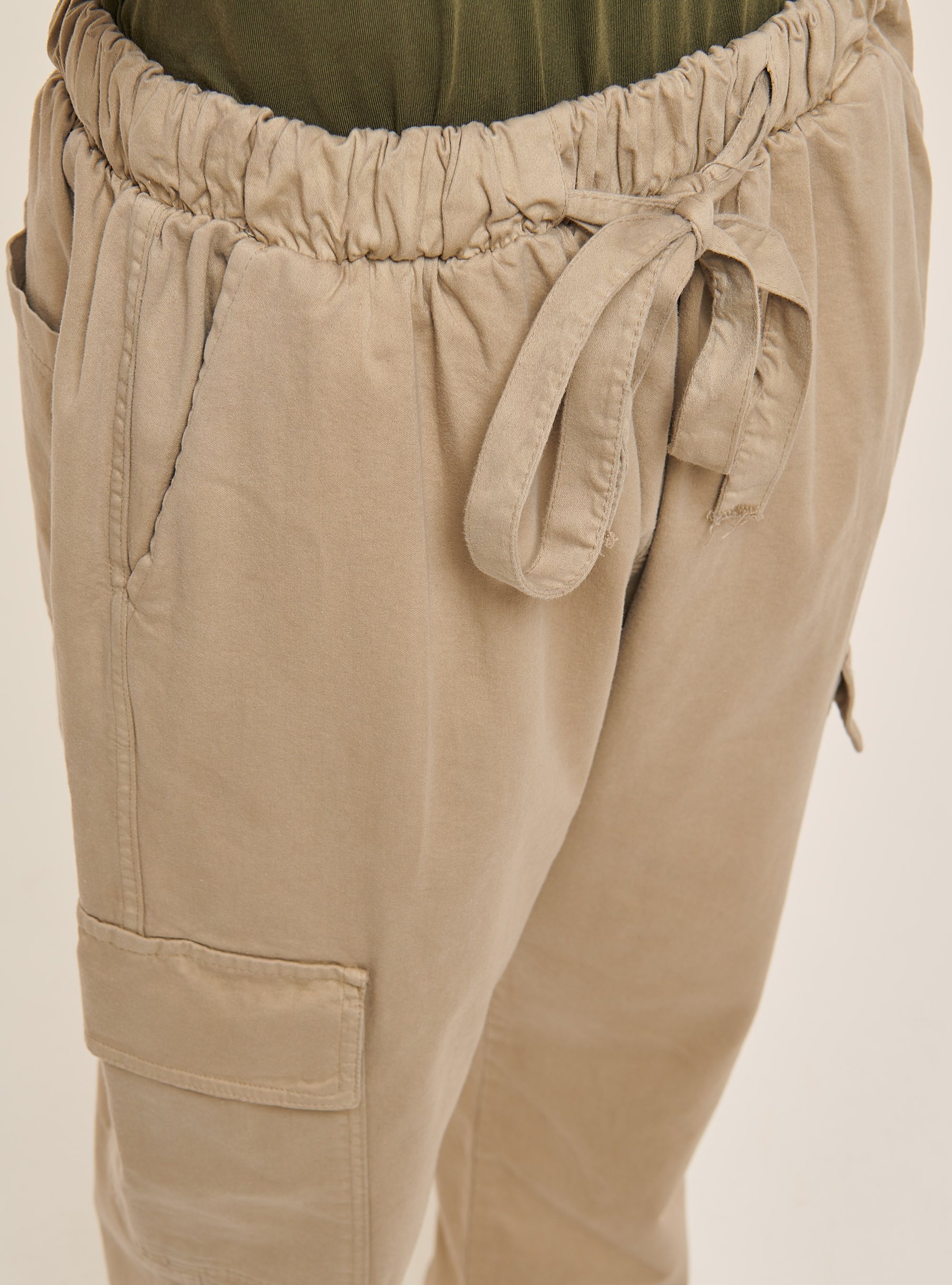 Hose mit elastischem Bund, C1150 SAND