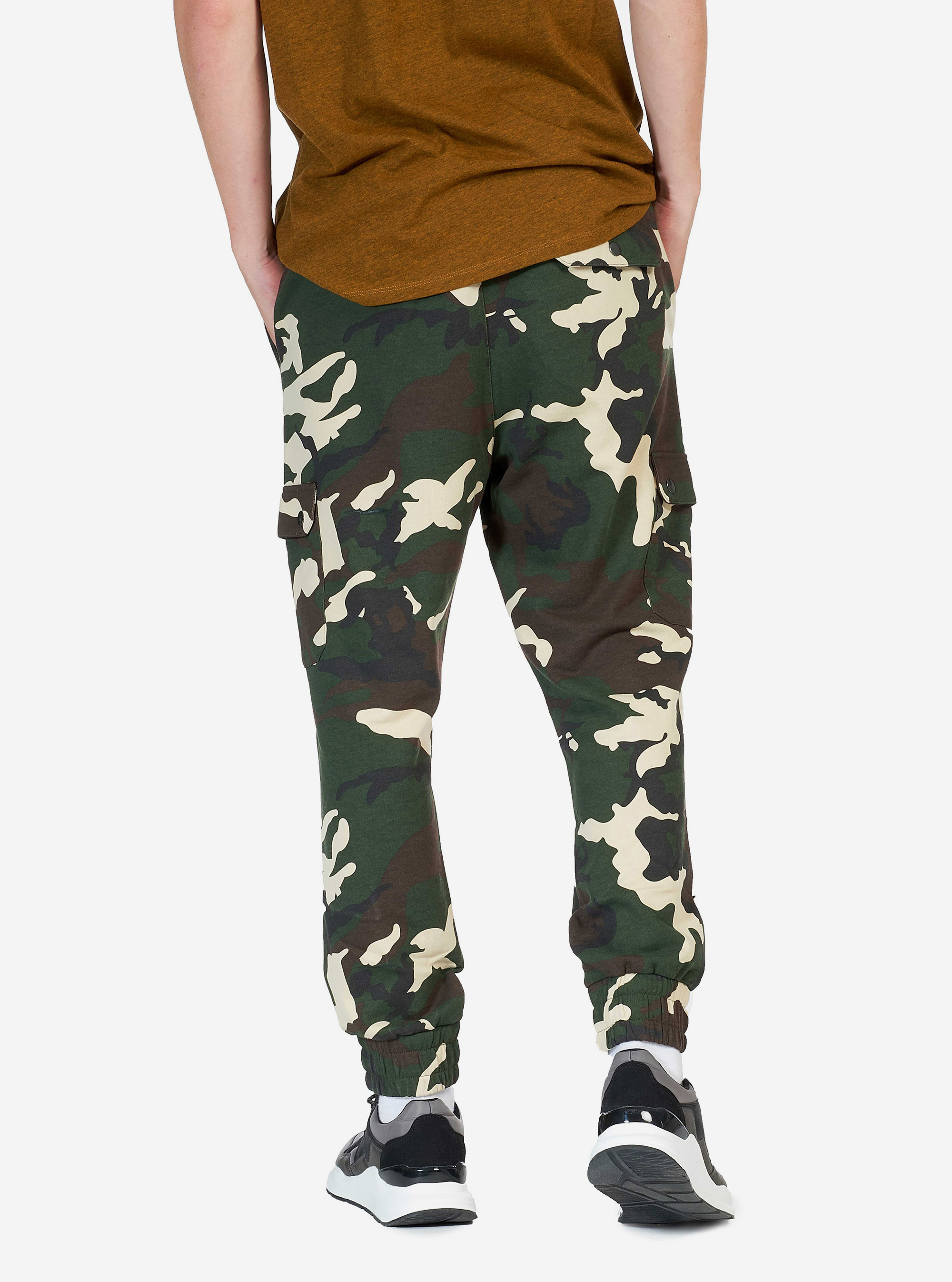 Pantaloni in felpa camouflage, CAMOUFLAGE