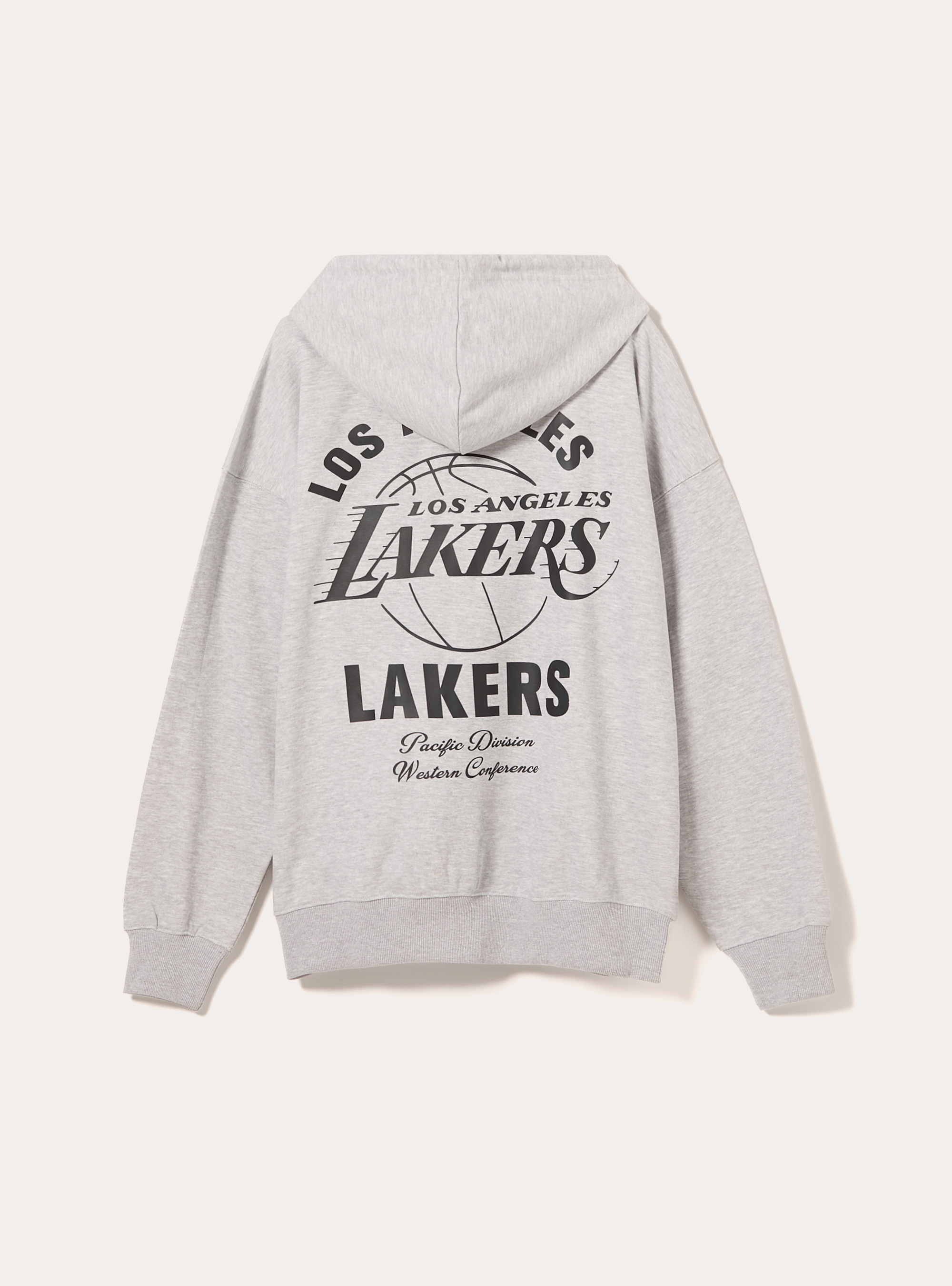 NBA zipper and hoodie / Alcott, MGY3 GREY MEL LIGHT