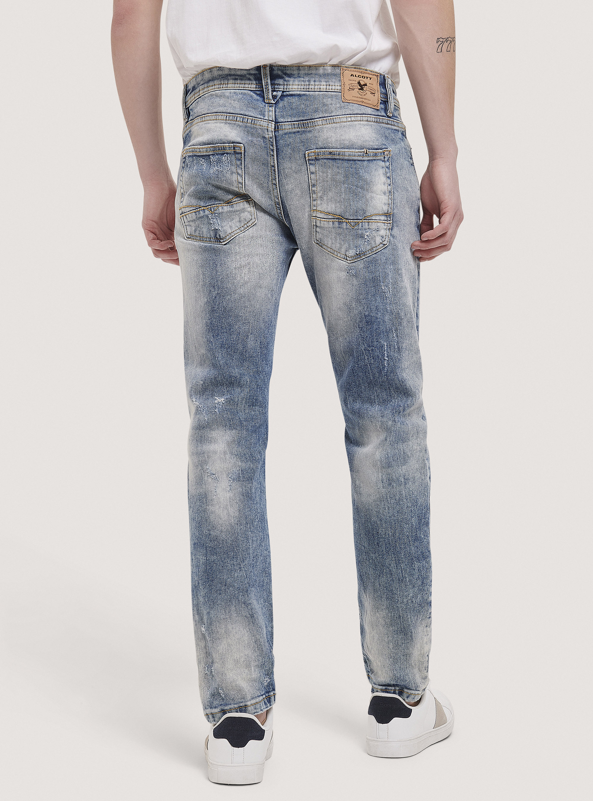 Jeans slim fit in denim stretch