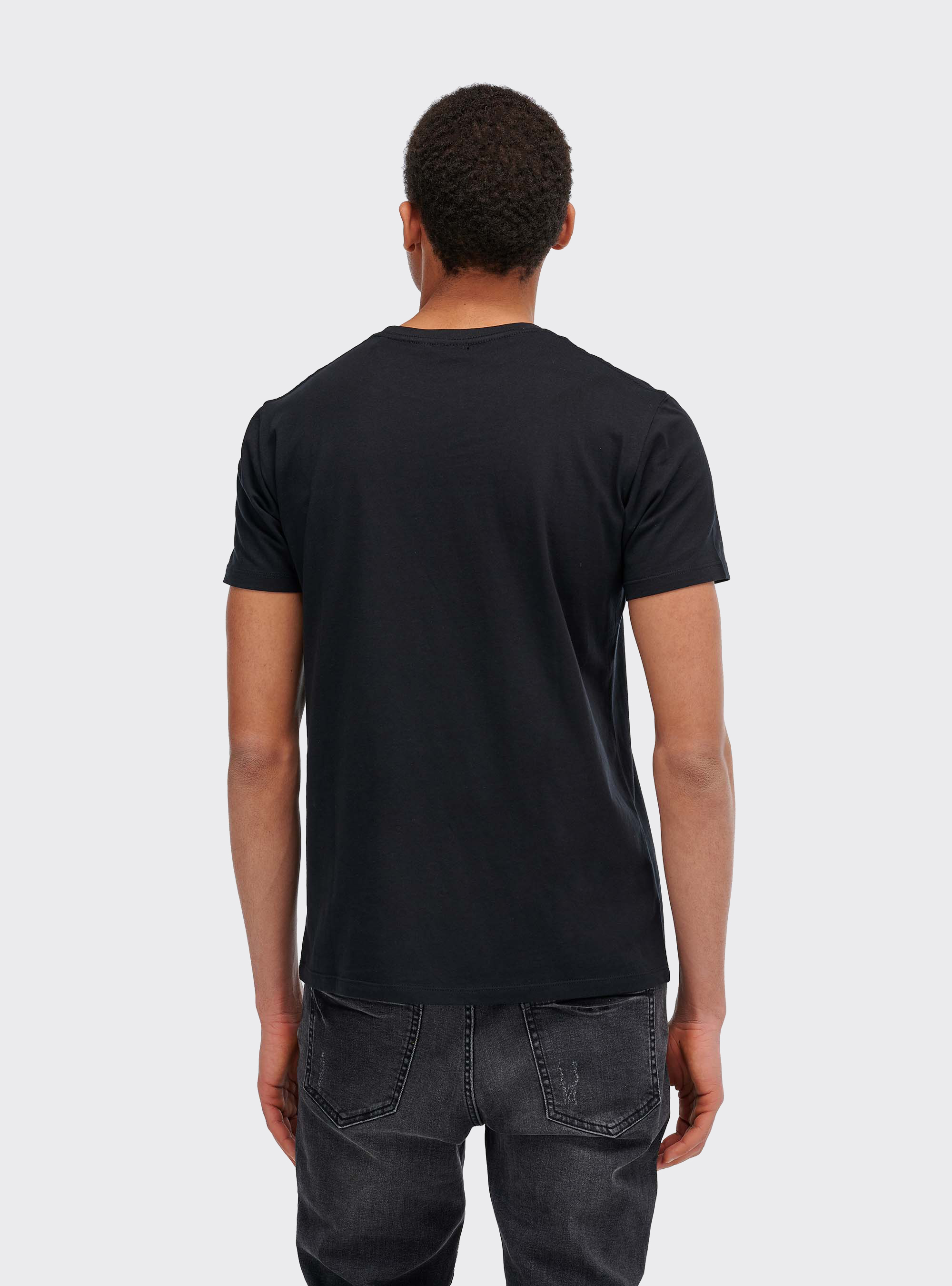 T-shirt Nirvana, NEGRO