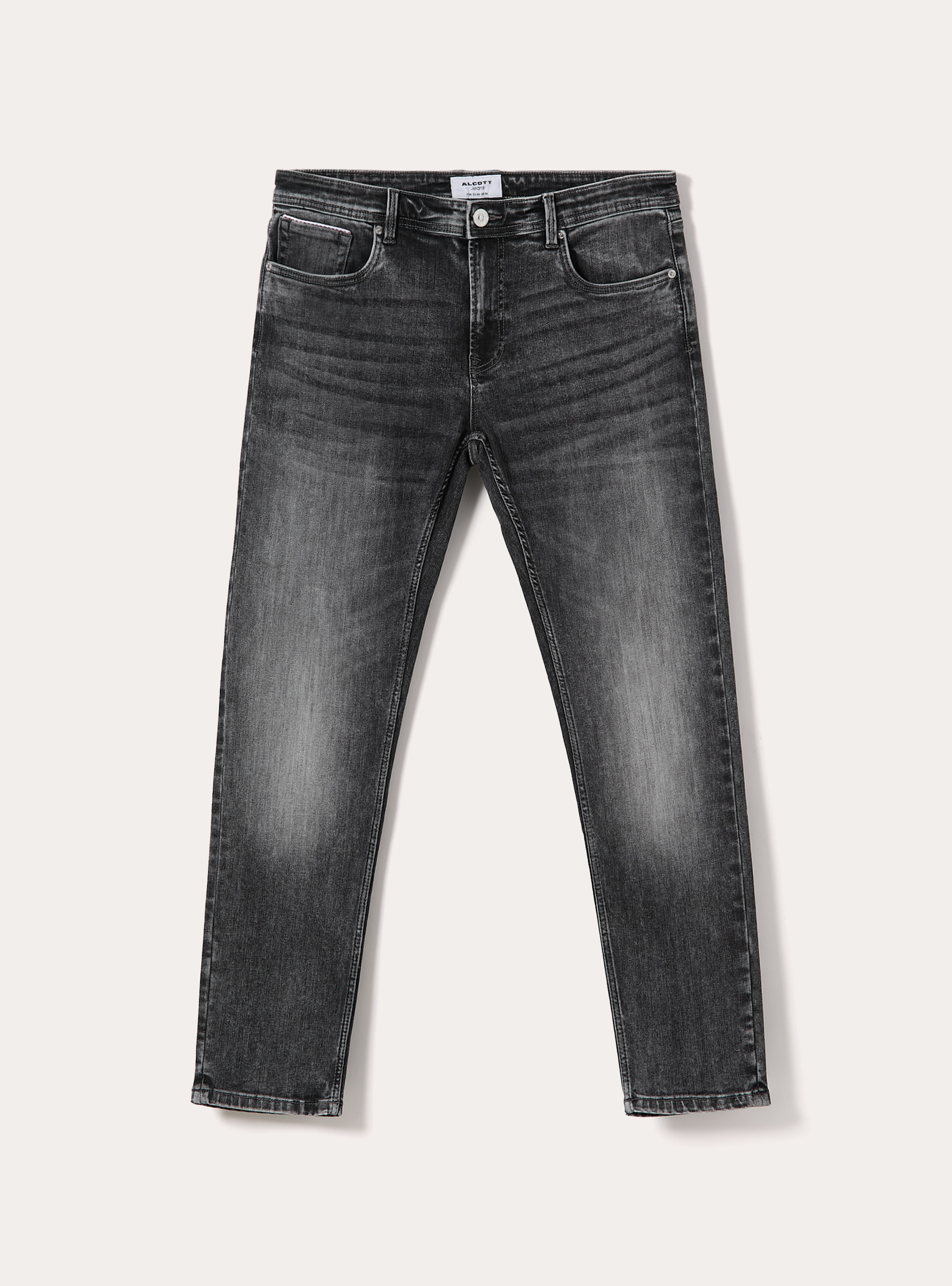 Jeans skinny fit, D000 BLACK
