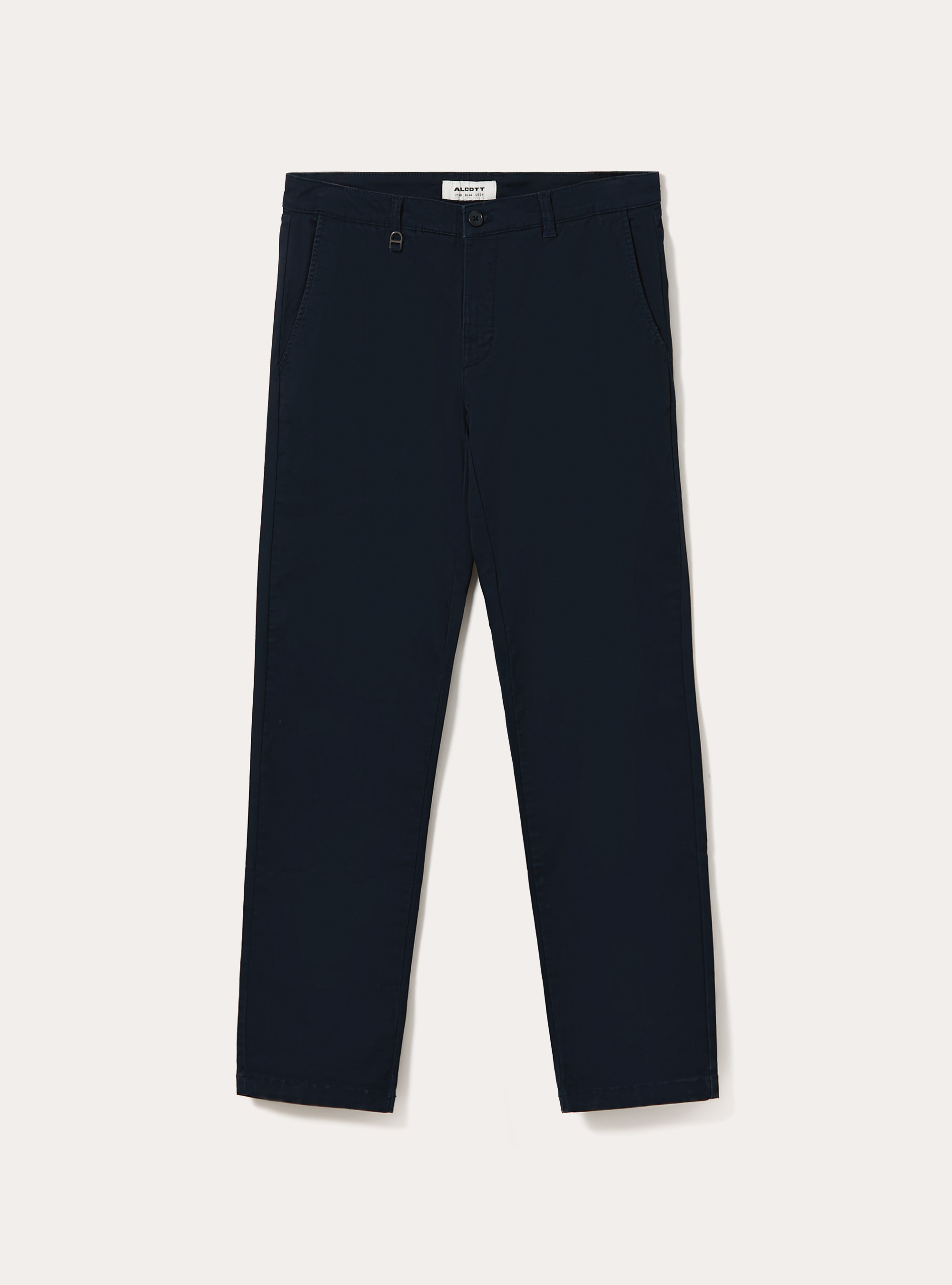 Skinny fit stretch twill chinos, BL1 BLUE DARK
