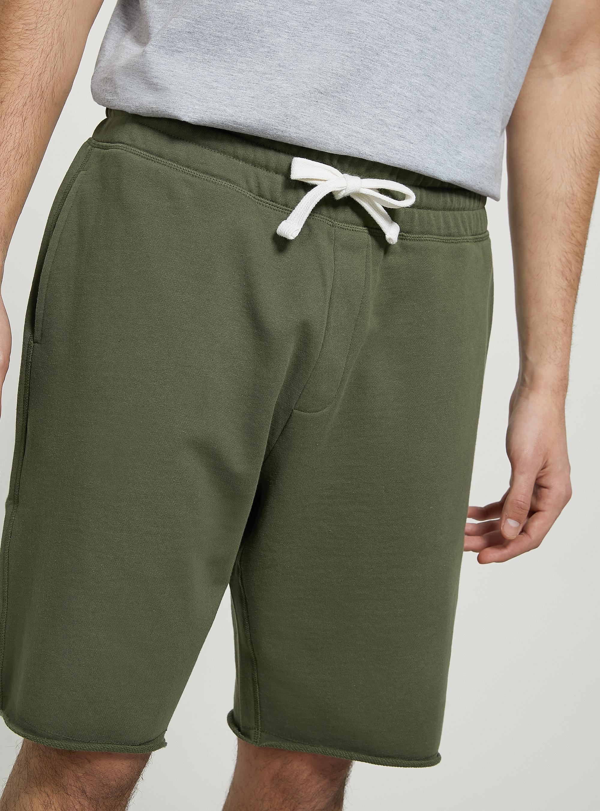 Bermuda jogger in cotone, KY2 KAKY MEDIUM