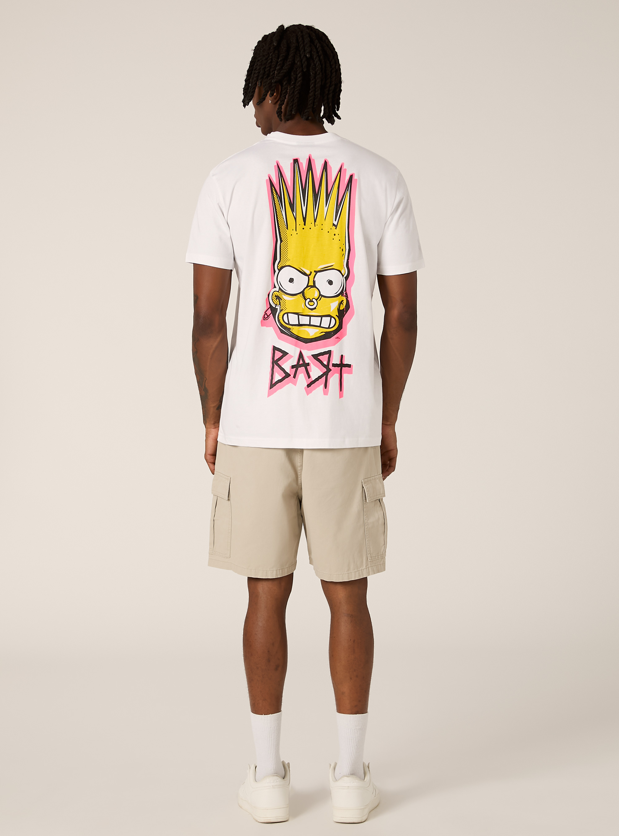 Maglietta The Simpson / Alcott, BIANCO OTTICO