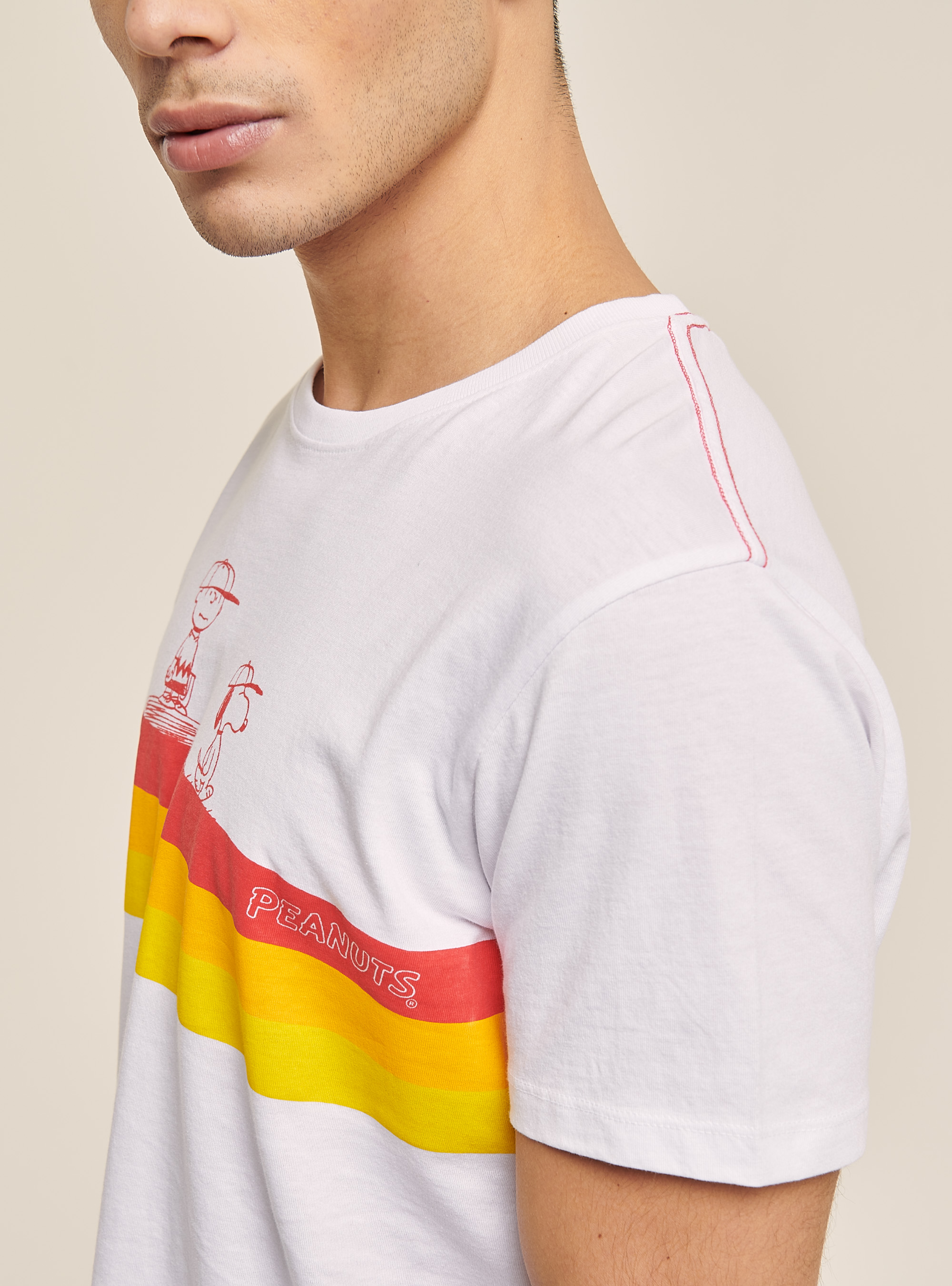 T-shirt The Peanuts for Alcott, WHITE