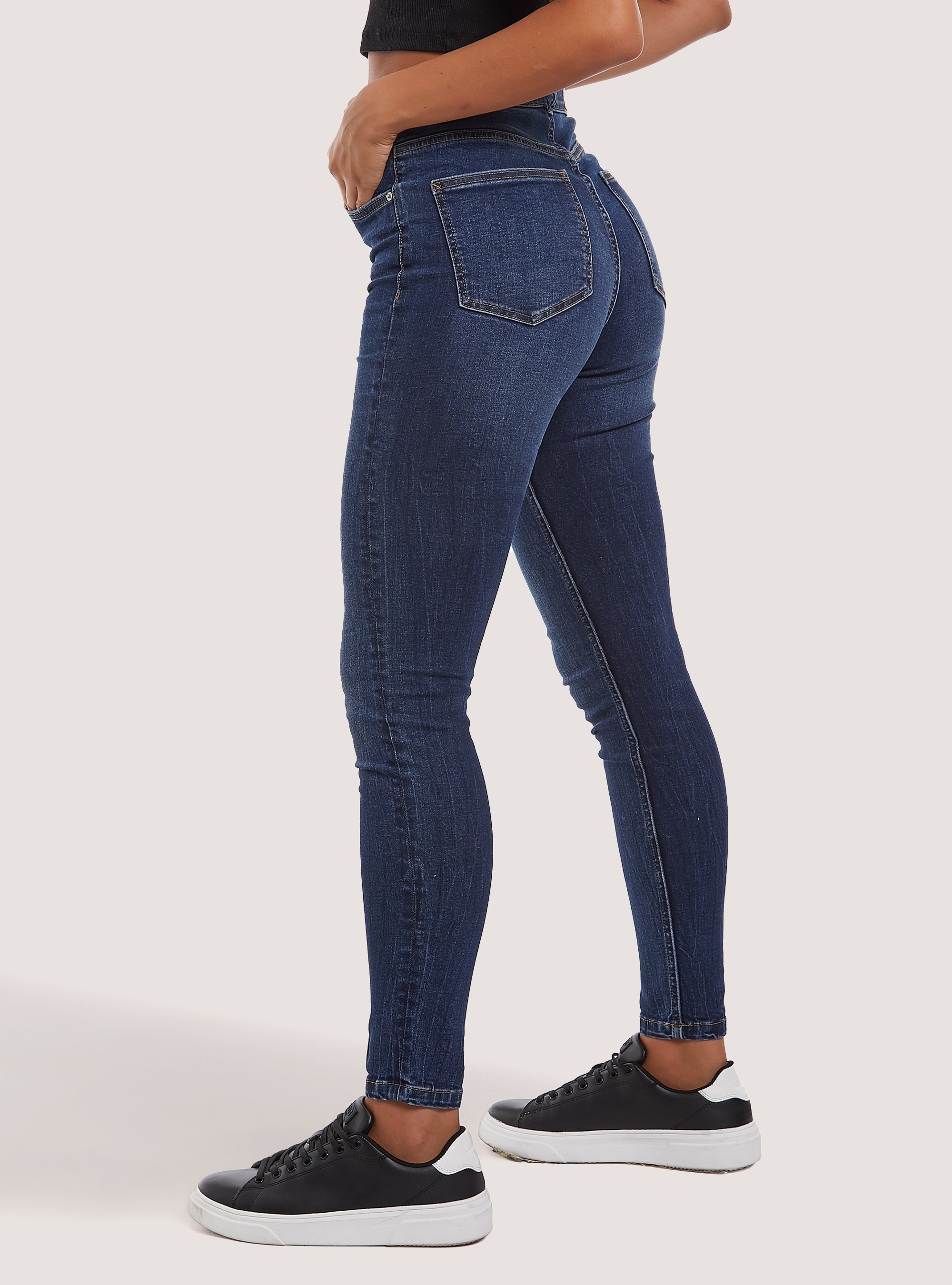 Navy Blue 34                  EU WOMEN FASHION Jeans Jeggings & Skinny & Slim Ripped discount 65% Stradivarius Jeggings & Skinny & Slim 