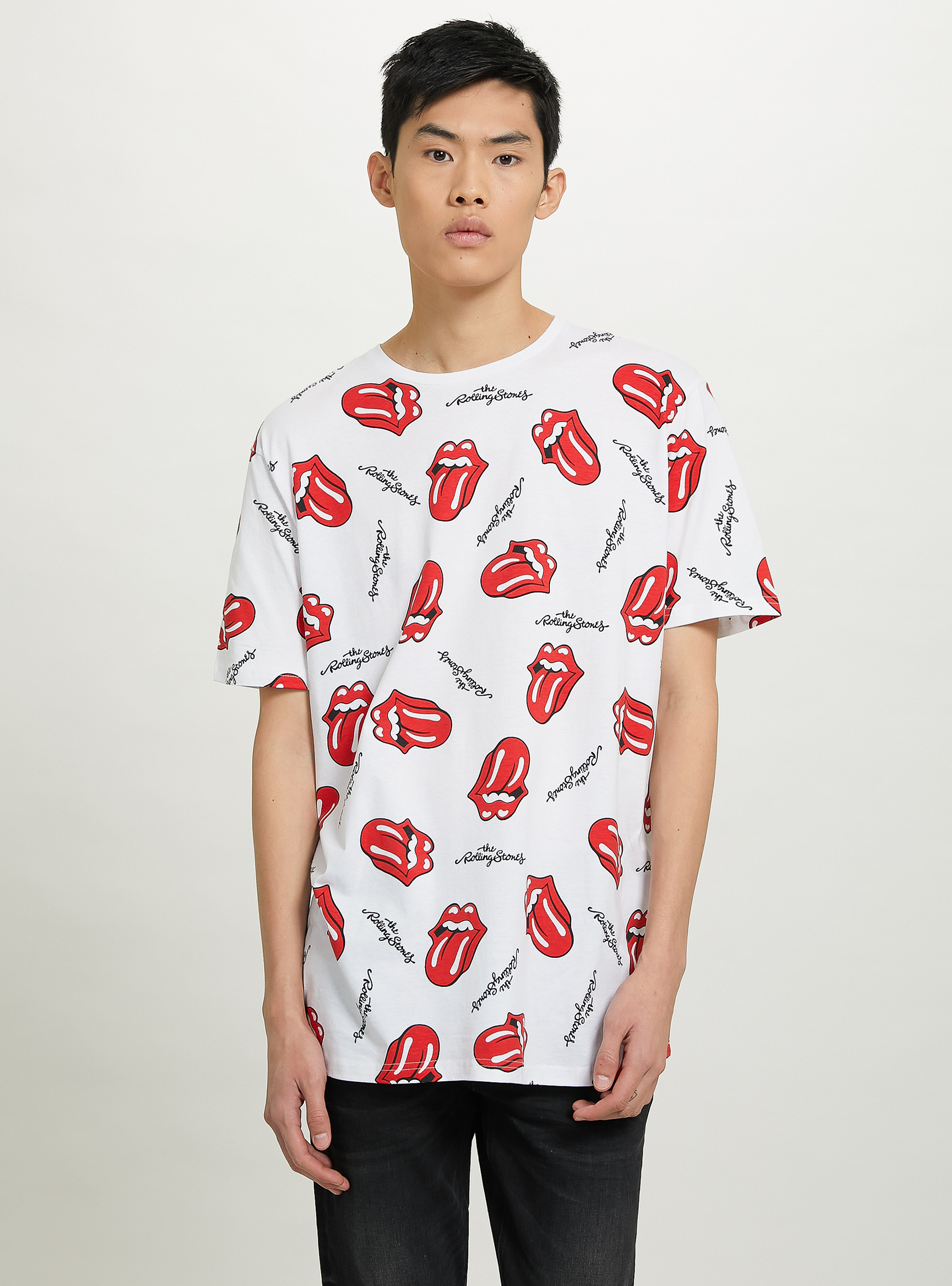 Rolling Stones / Alcott T-shirt, WH3 WHITE