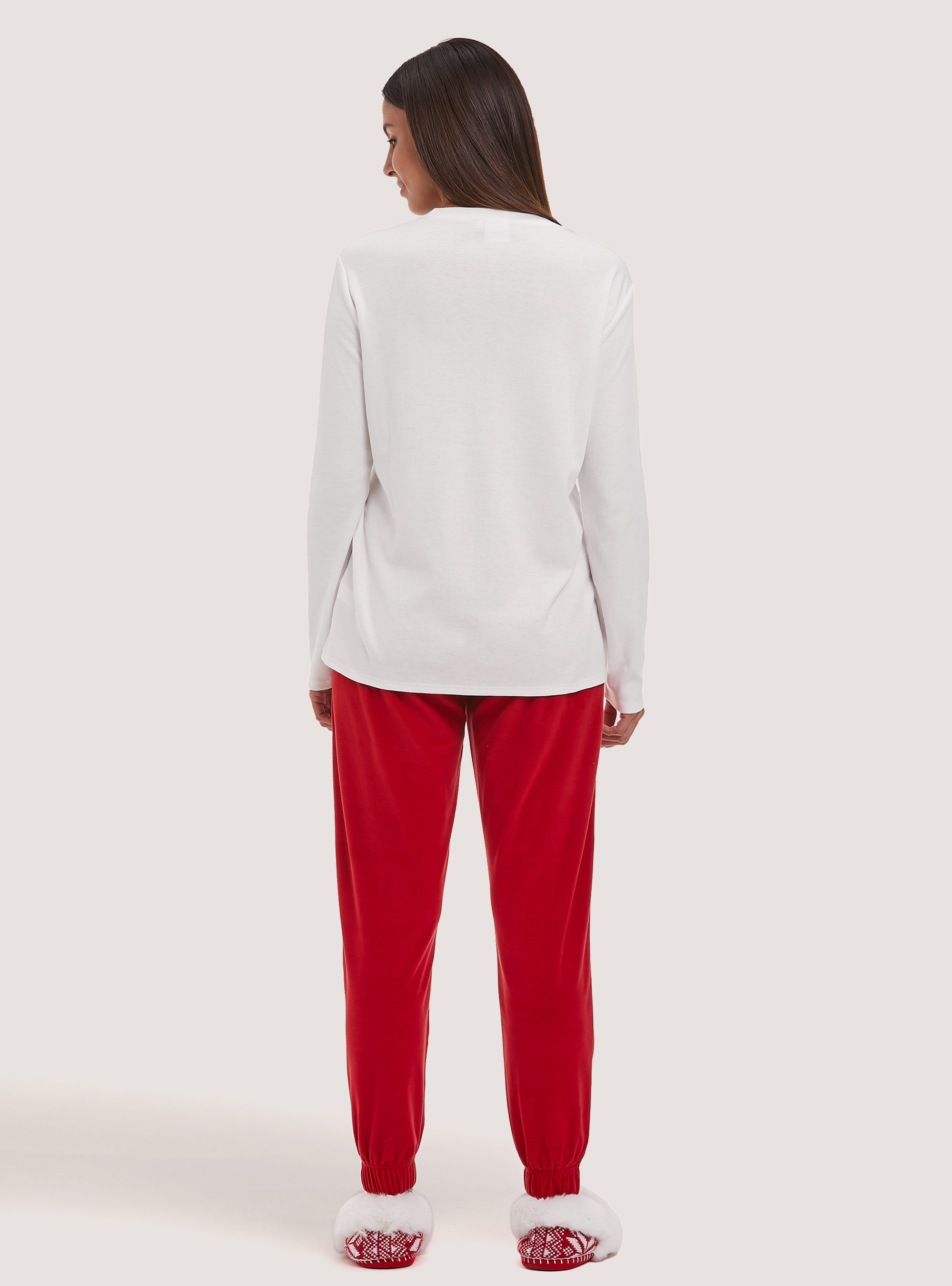 Pigiama mickey mouse interlock ciniglia, WH2 WHITE