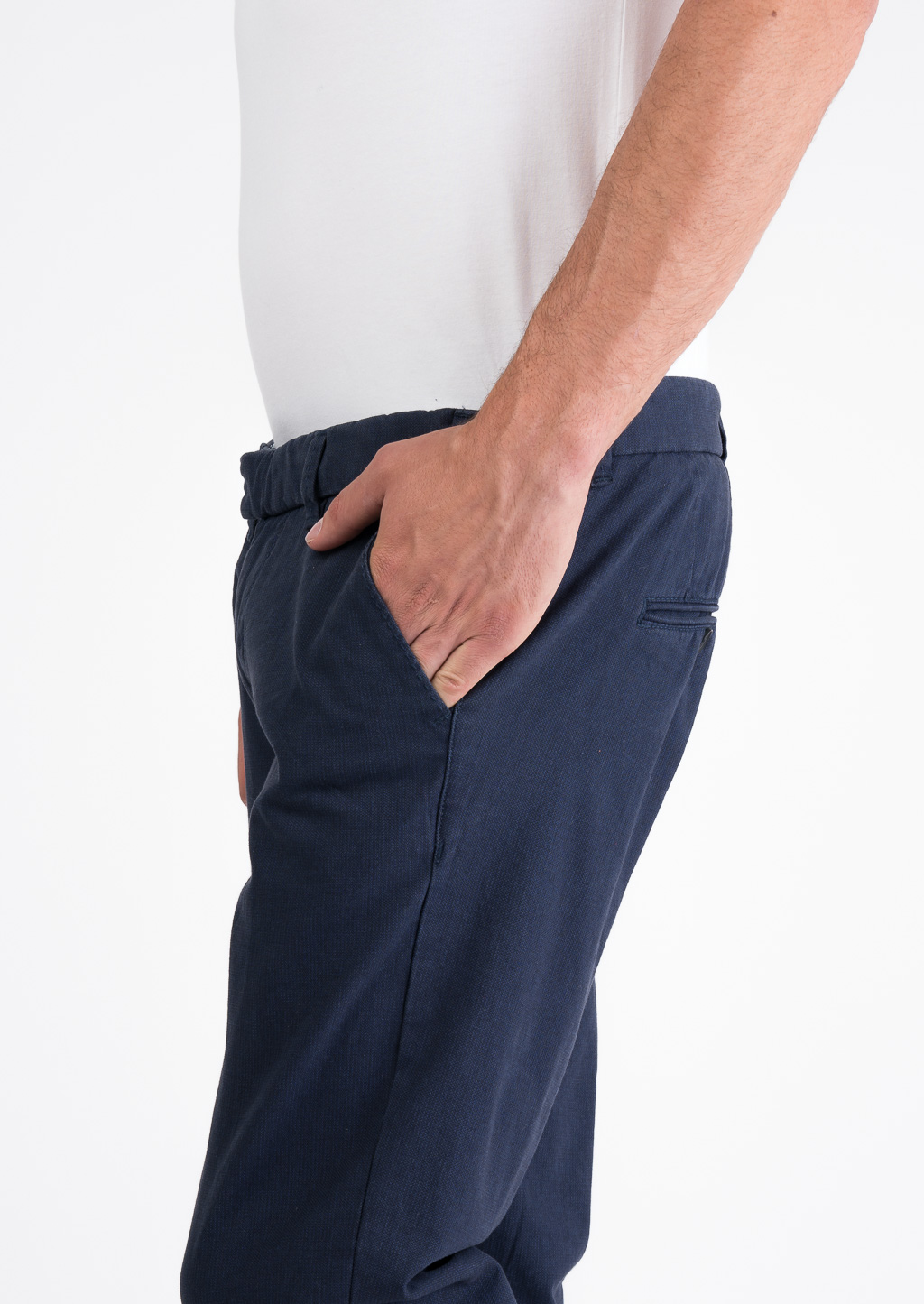 Dobby chino, C0210 BLUE