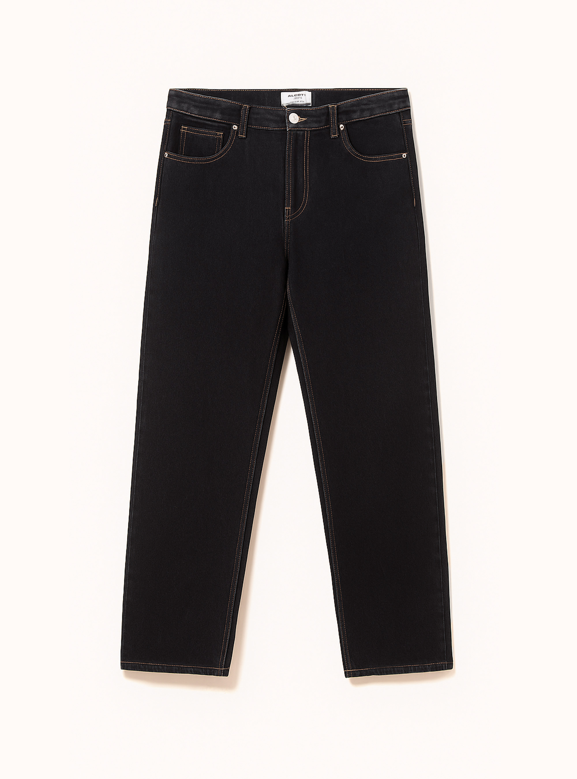 Jeans coupe fuselée, D001 DEEP BLUE