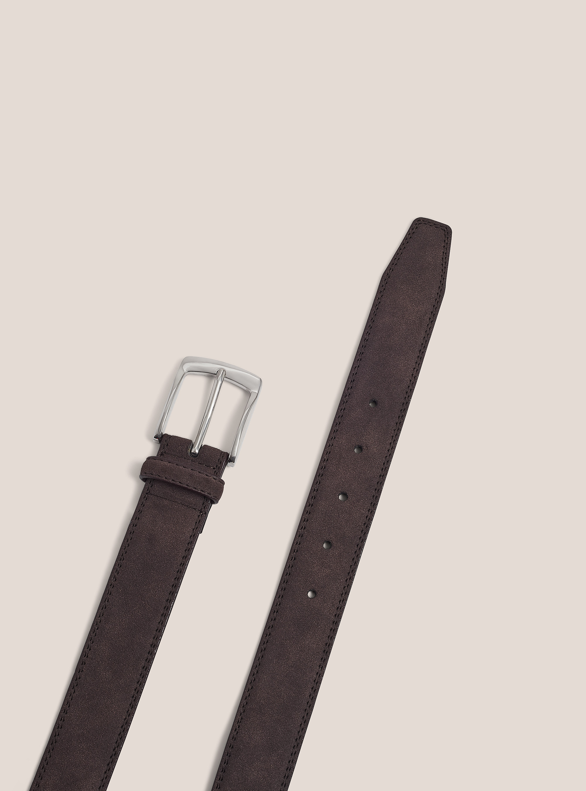 Cintura effetto camoscio, C544 BROWN