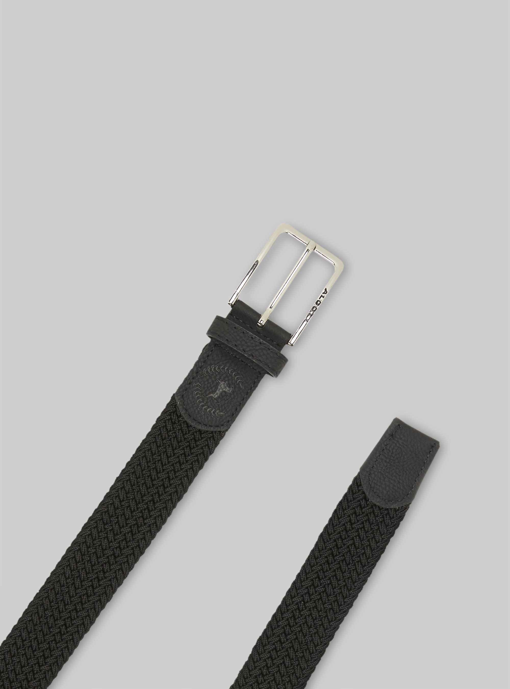 Cintura intrecciata, BK1 BLACK