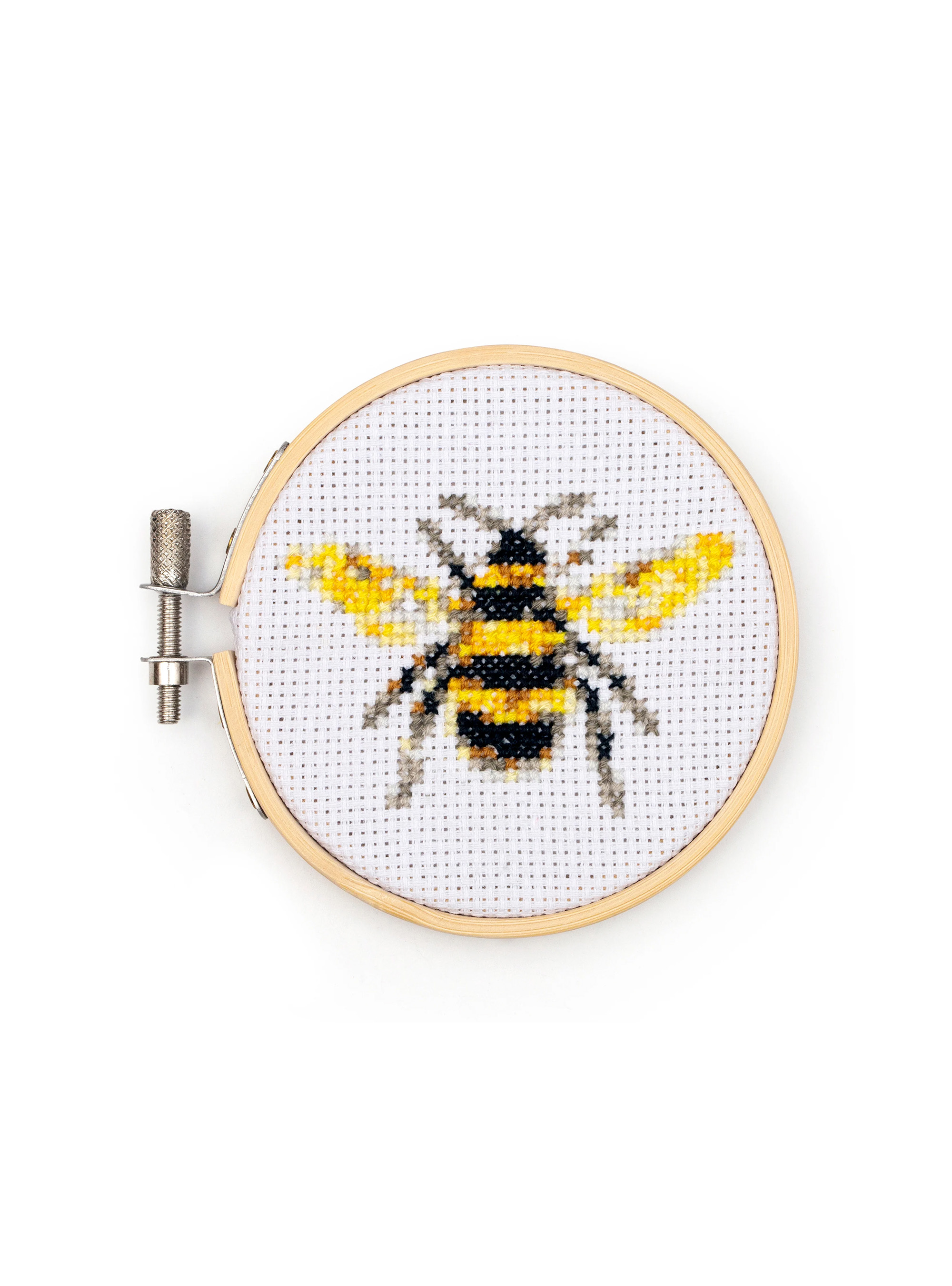 Bee Mini Cross Stitch Embroidery Kit, UNIQUE