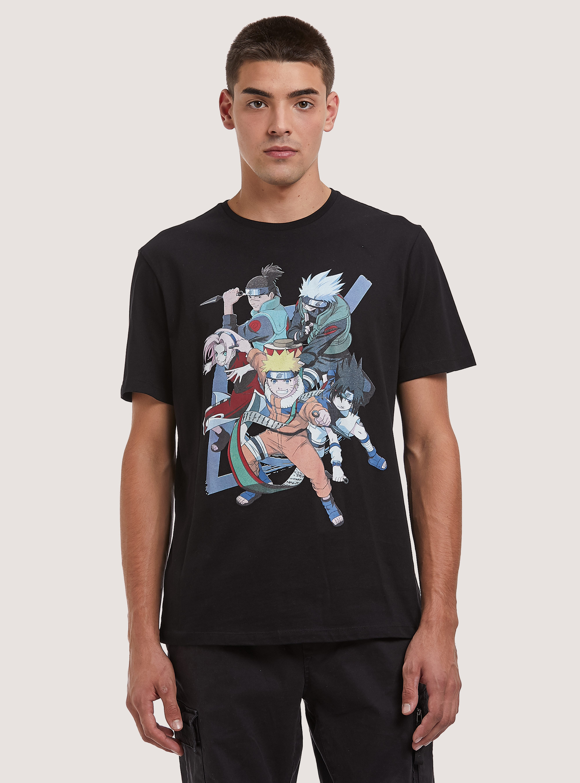 Maglietta Naruto x Alcott, BK1 BLACK